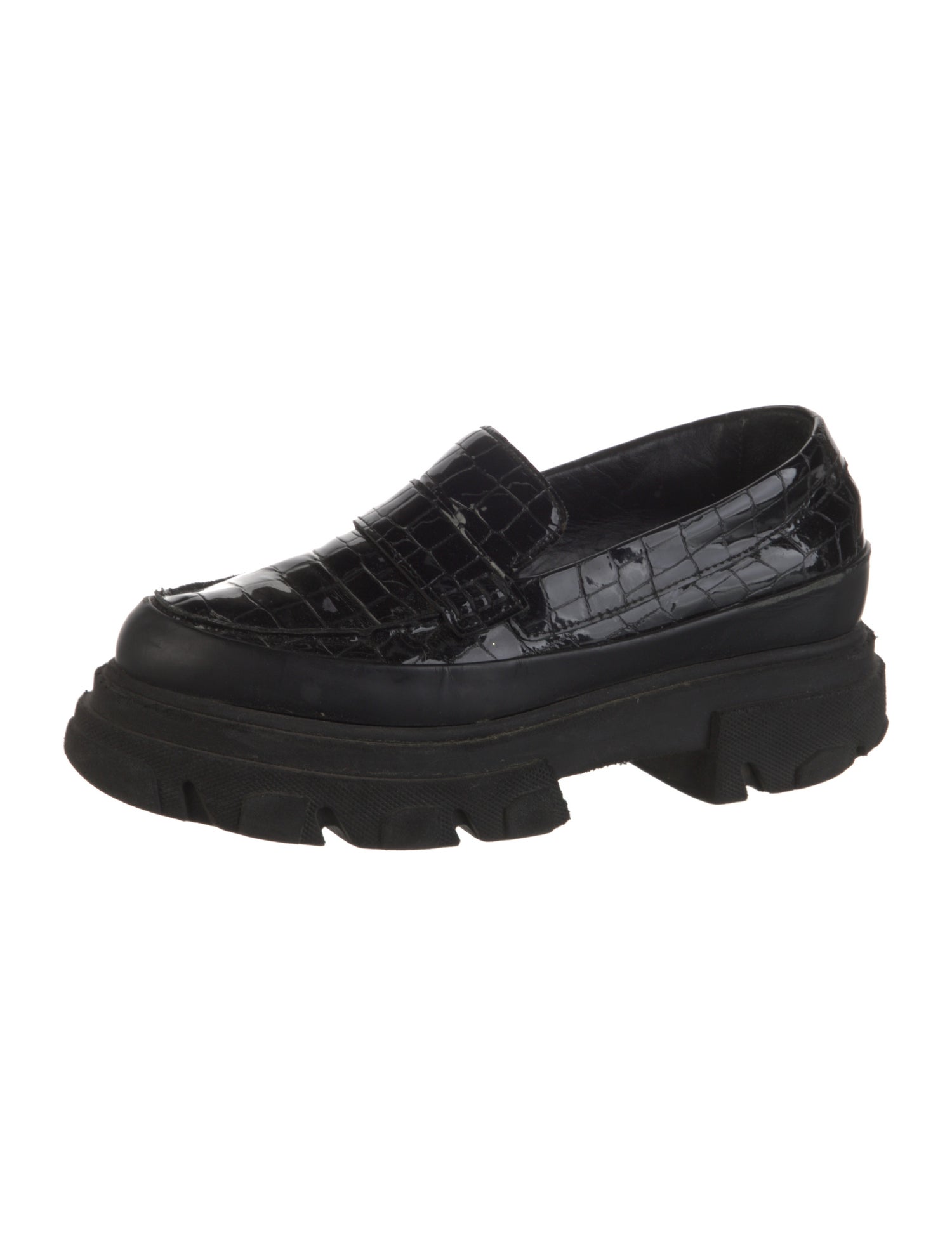 Ganni Patent Leather Loafers