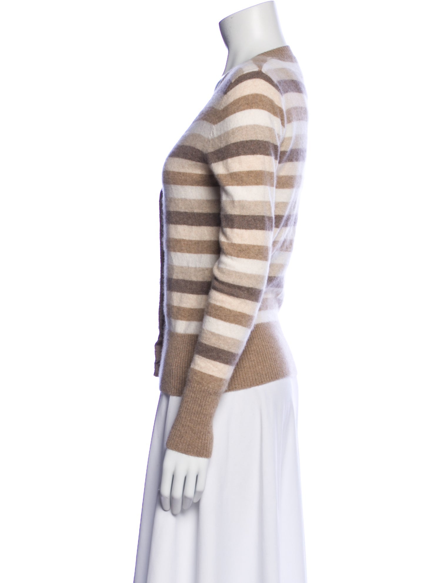 Ganni Cashmere Striped Sweater