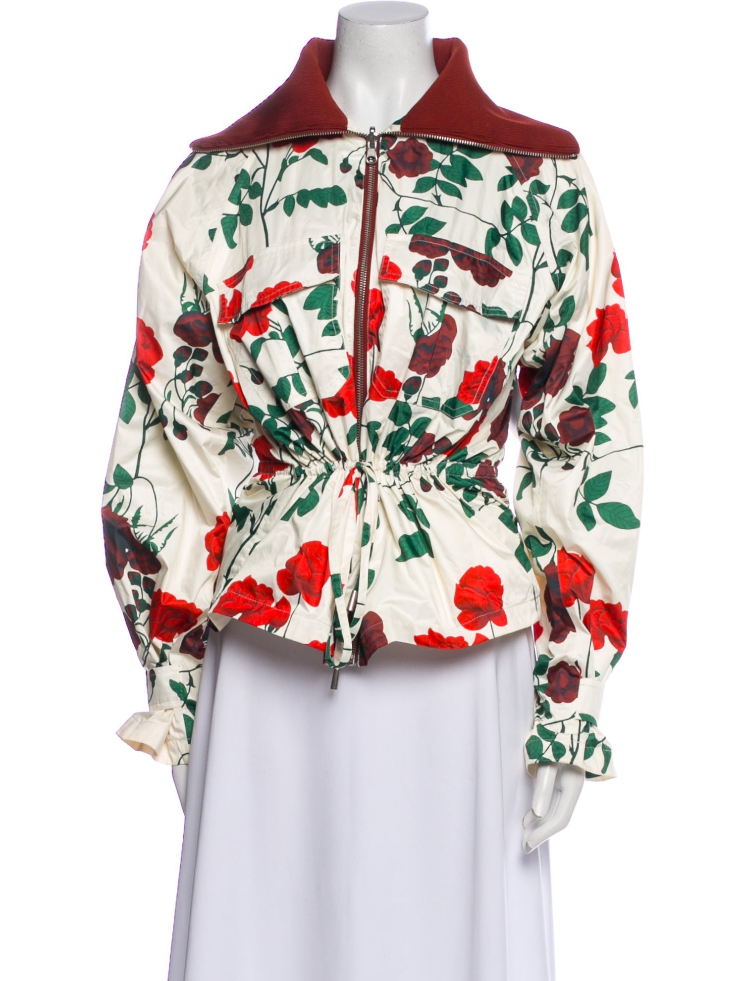 Ganni Floral Print Jacket