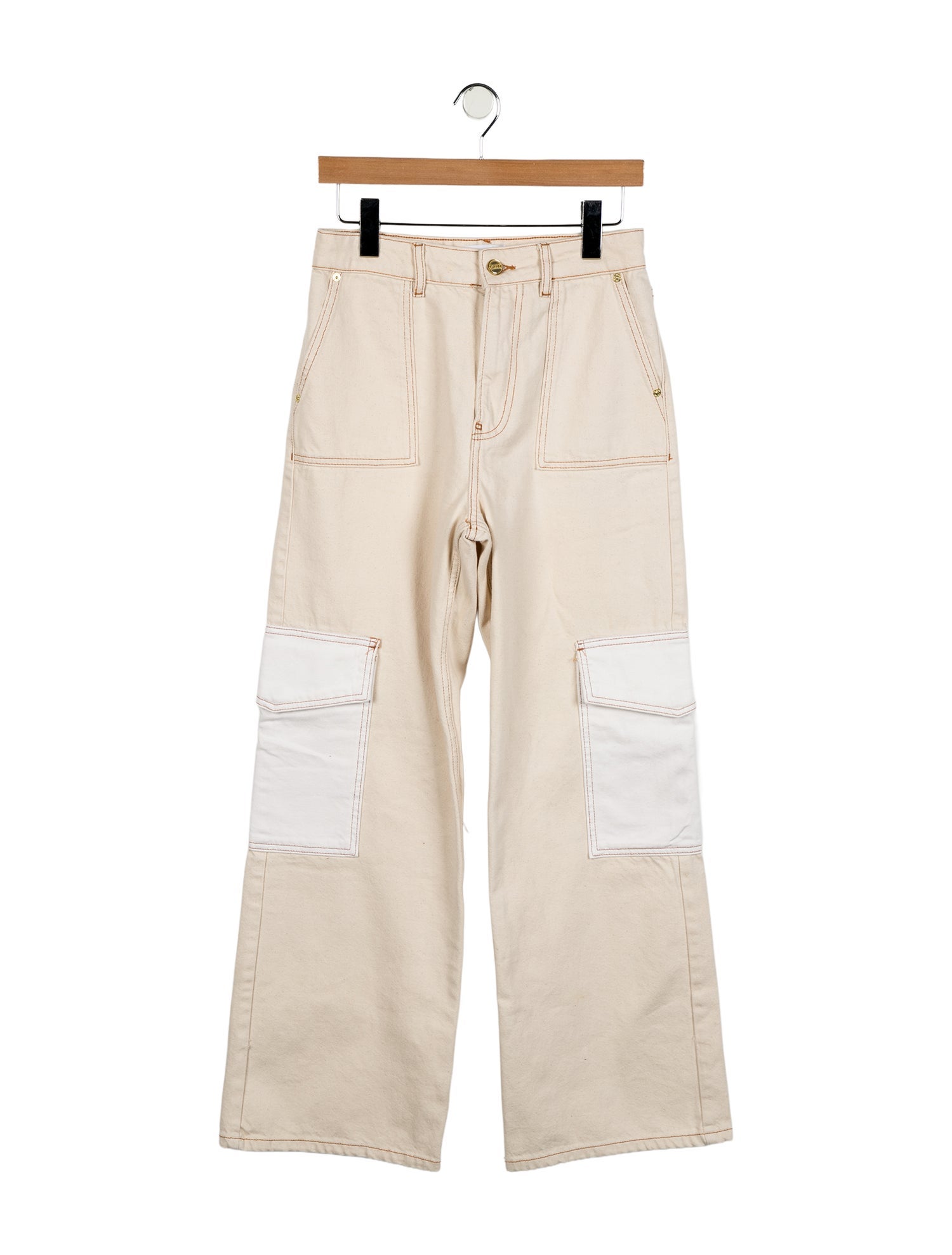 Ganni High-Rise Wide Leg Jeans