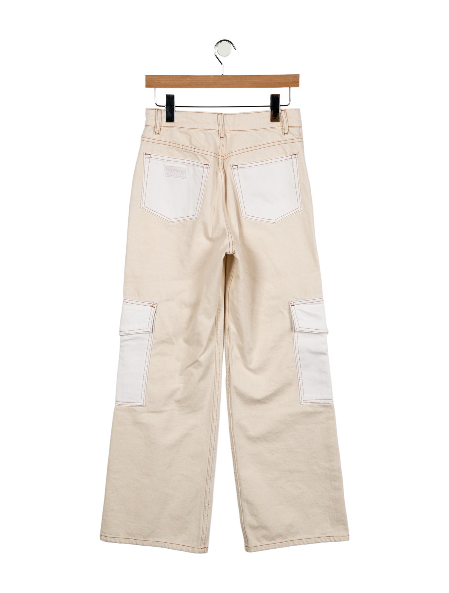 Ganni High-Rise Wide Leg Jeans