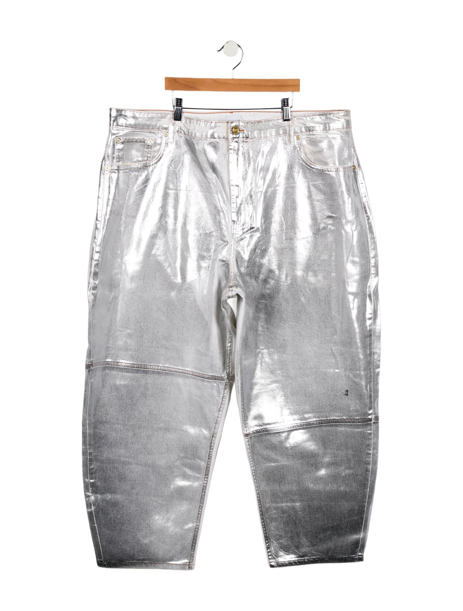 Ganni High-Rise Wide Leg Jeans