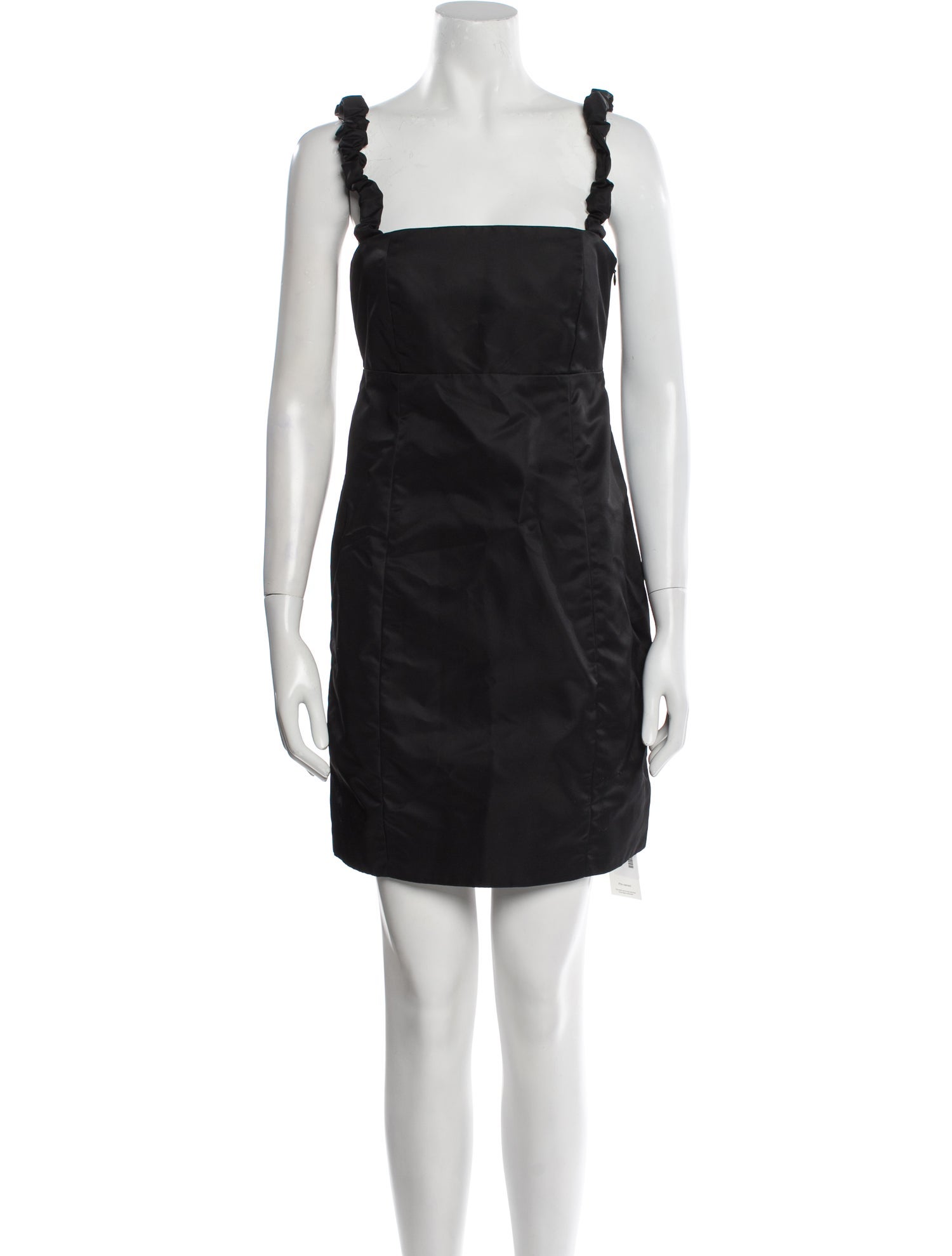 Ganni Square Neckline Mini Dress