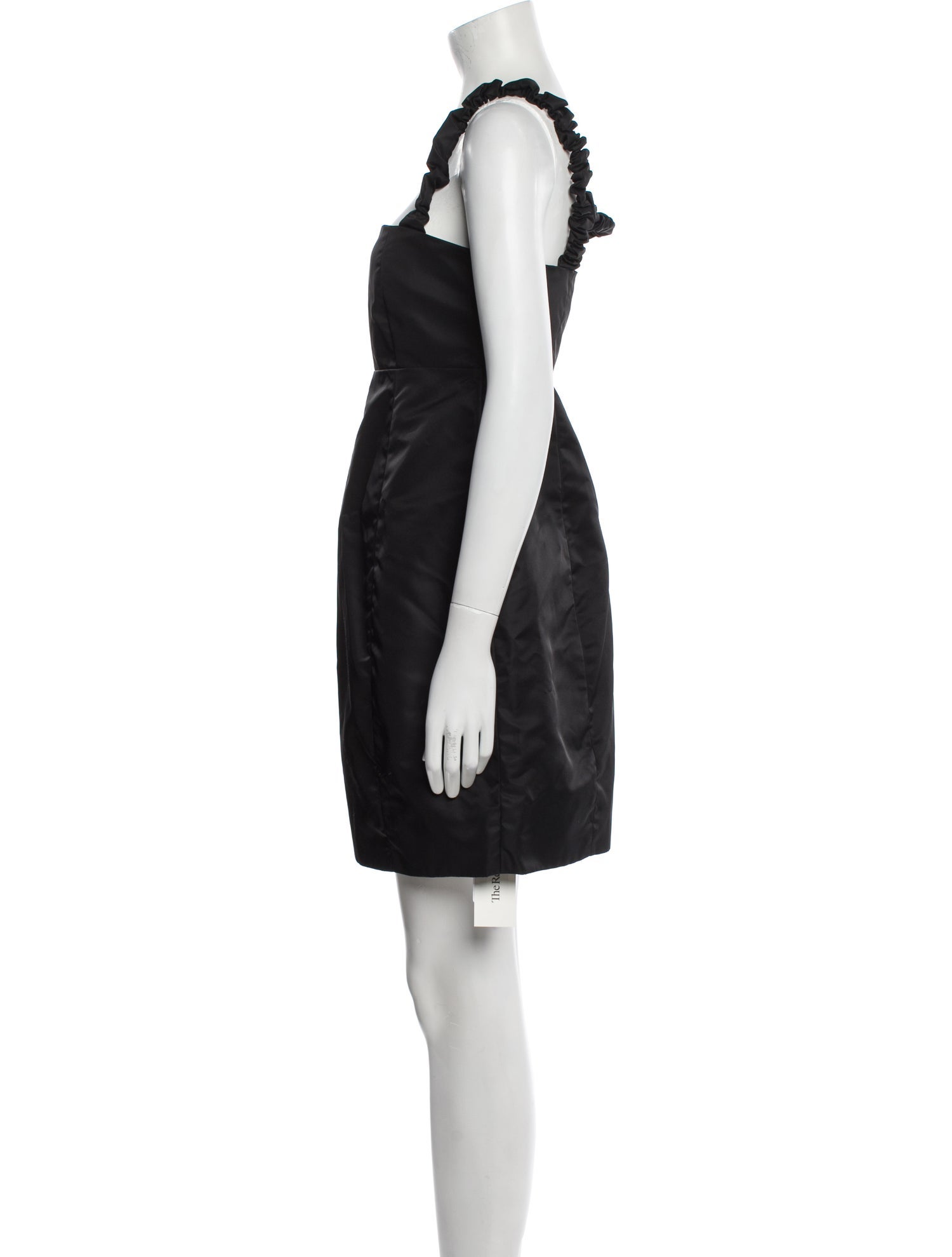 Ganni Square Neckline Mini Dress