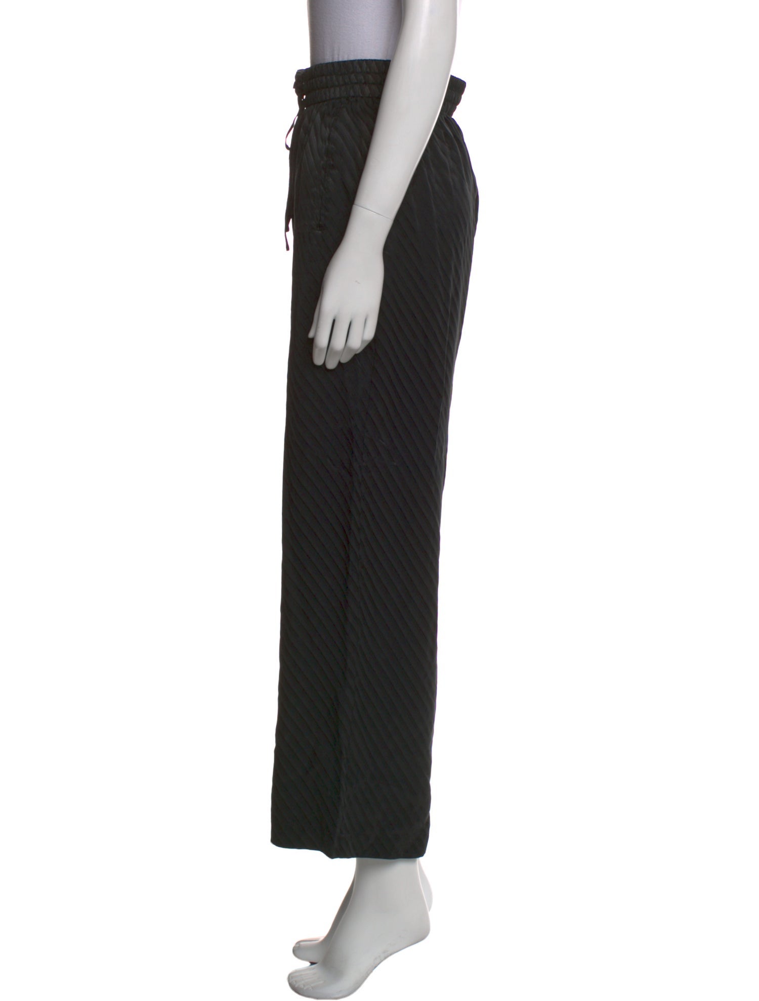 Ganni Silk Wide Leg Pants