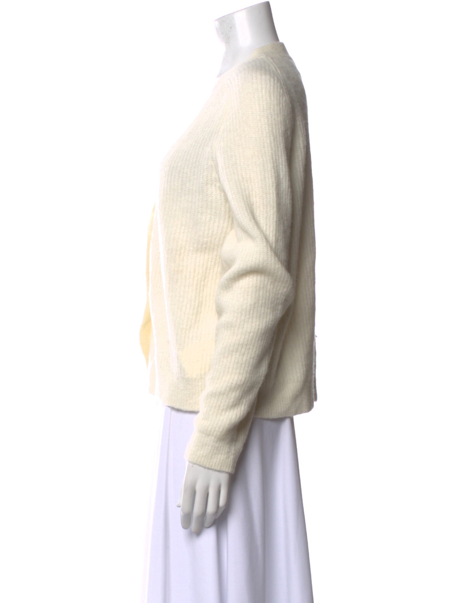 Ganni Baby Alpaca V-Neck Sweater