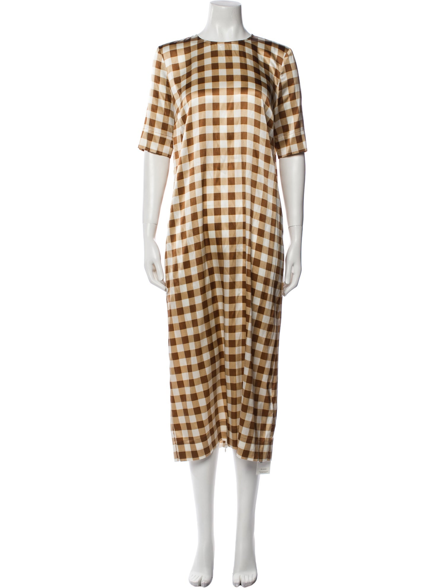 Ganni Silk Long Dress