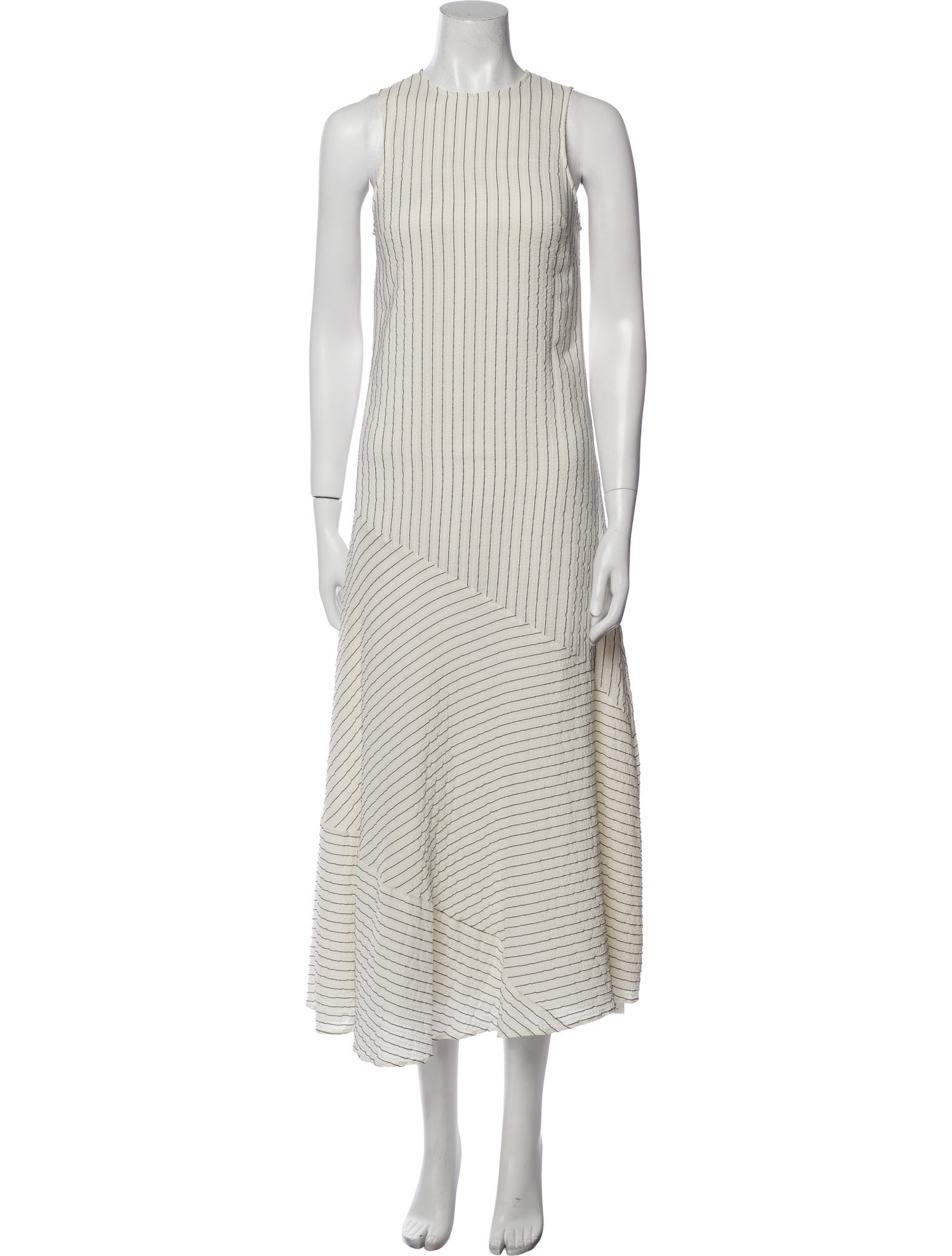 Ganni Silk Long Dress