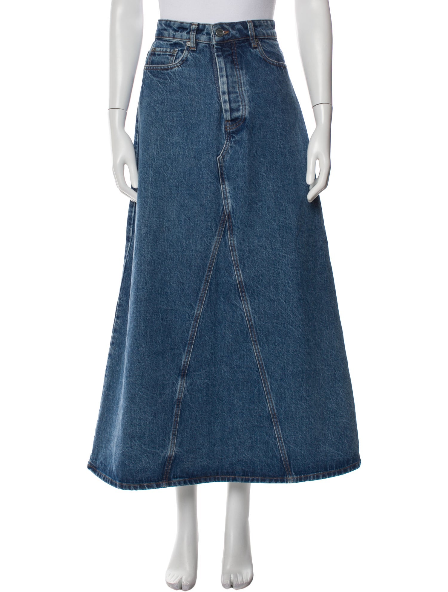 Ganni Midi Length Skirt