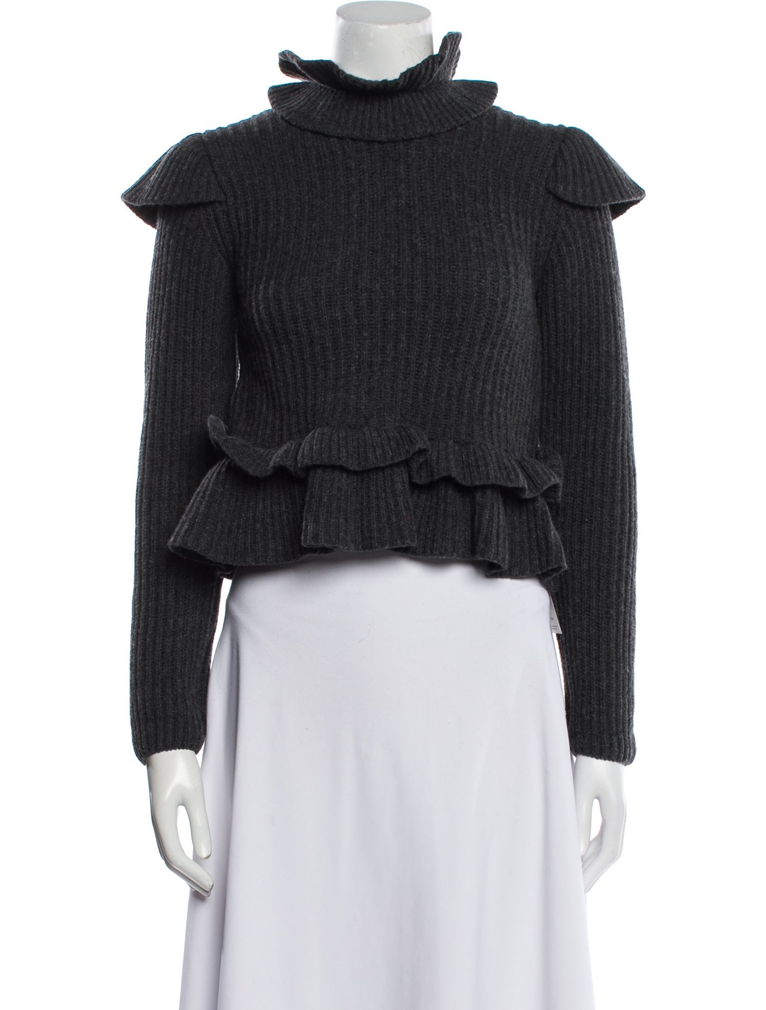 Ganni Wool Turtleneck Sweater