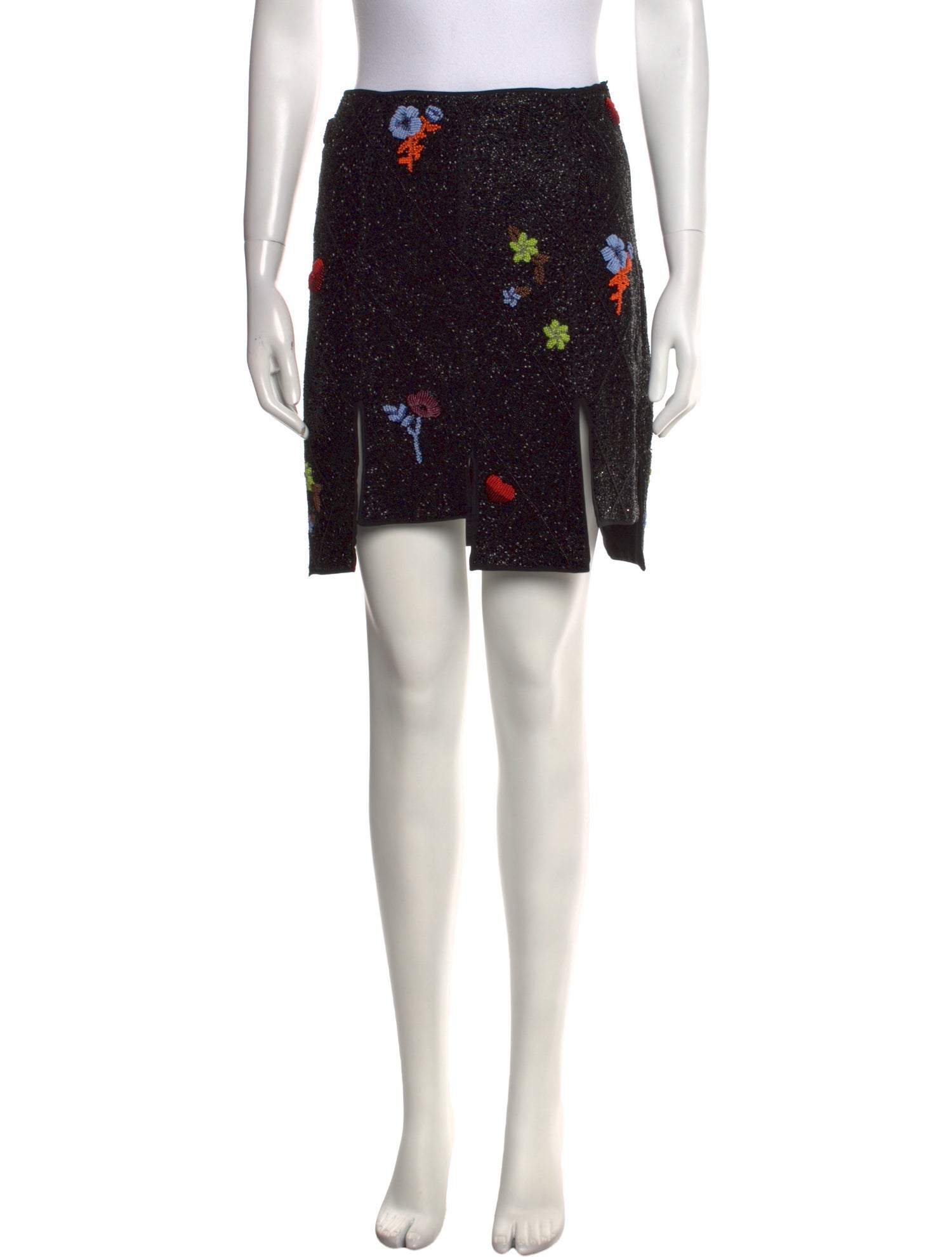 Ganni Floral Print Mini Skirt w/ Tags