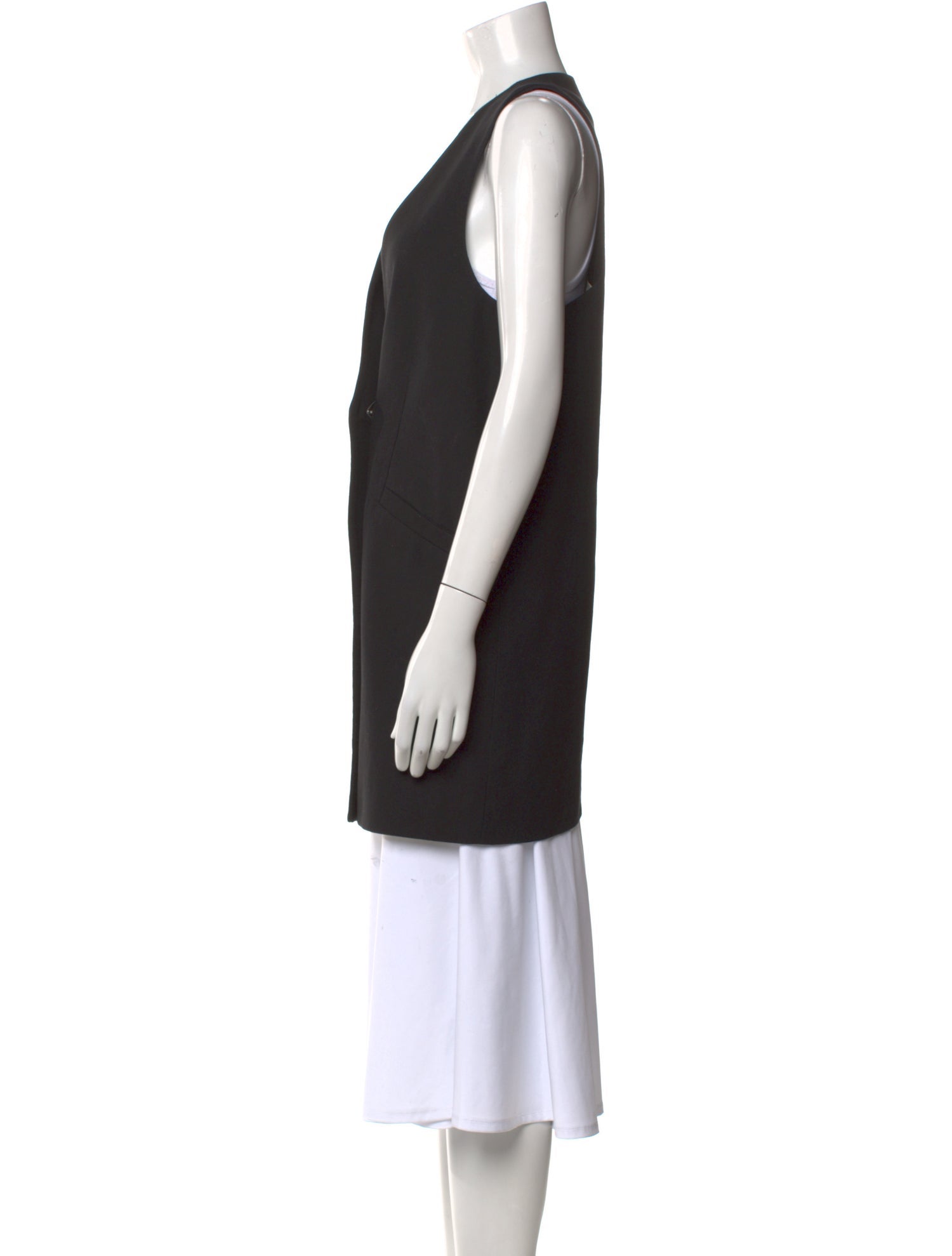 Ganni V-Neck Mini Dress