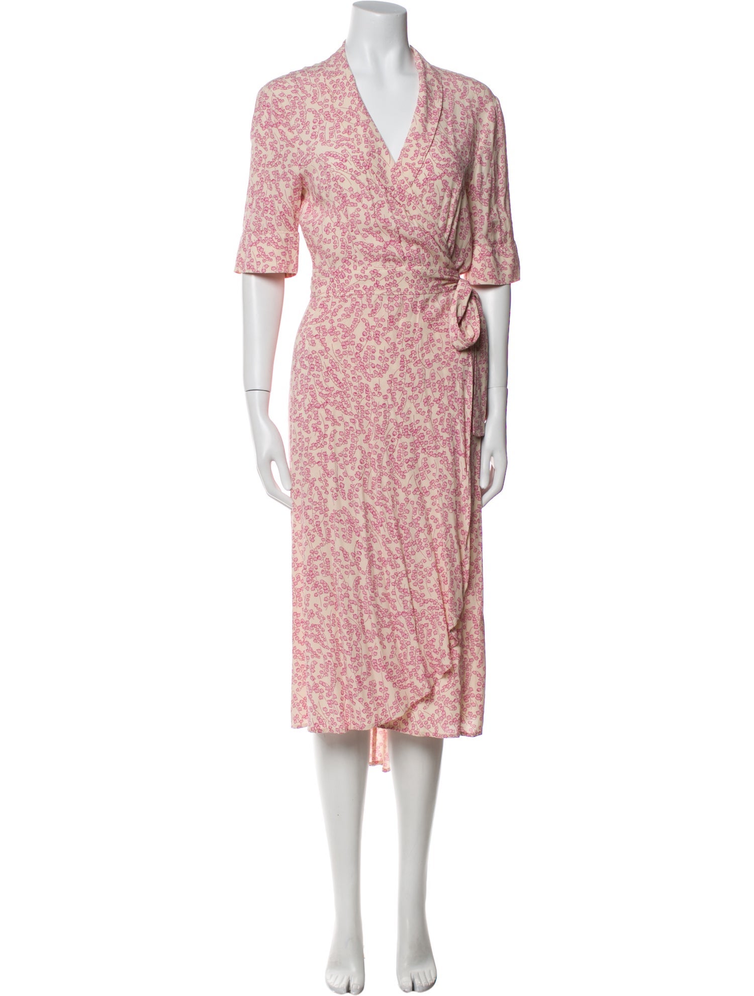 Ganni Floral Print Long Dress w/ Tags