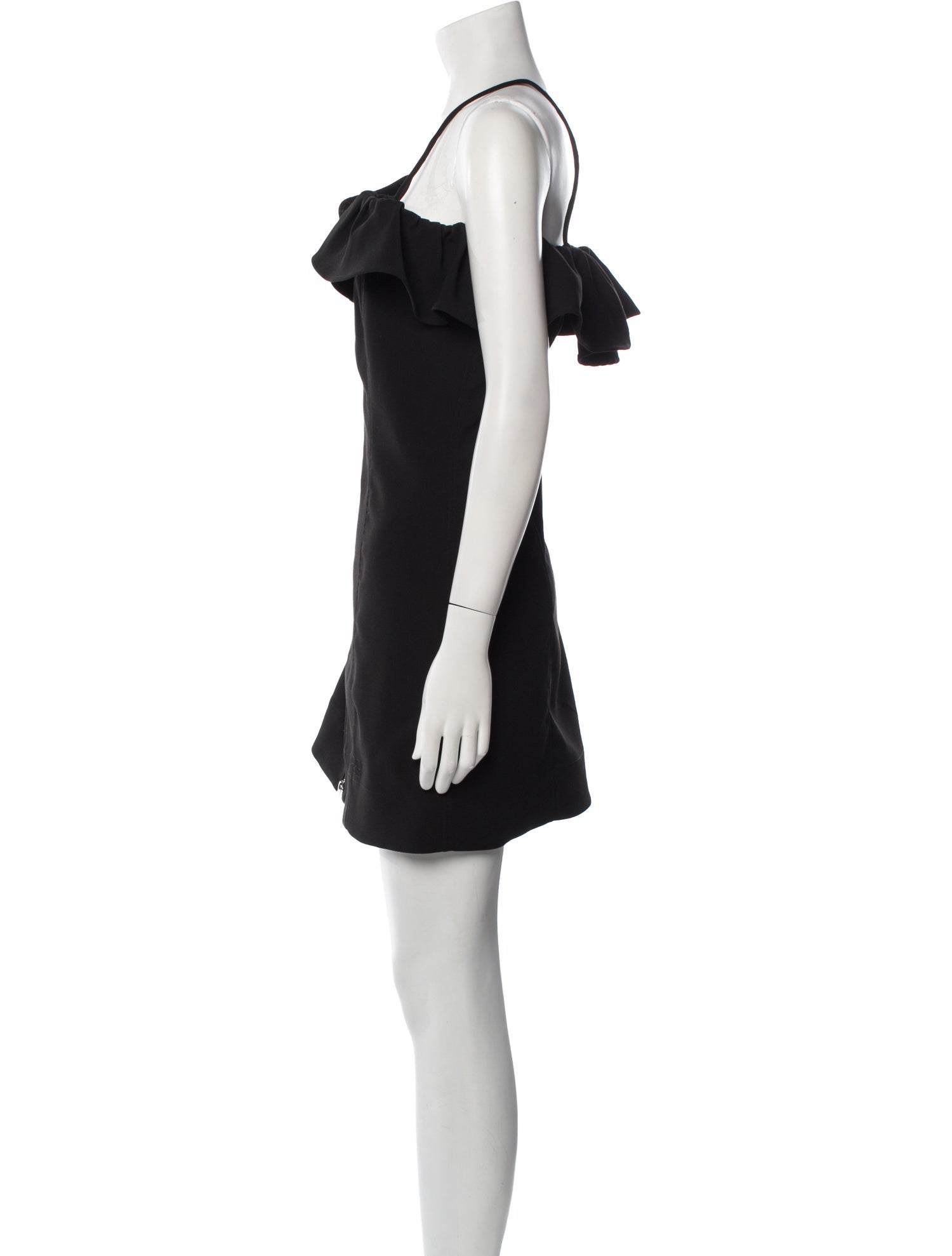 Ganni Off-The-Shoulder Mini Dress