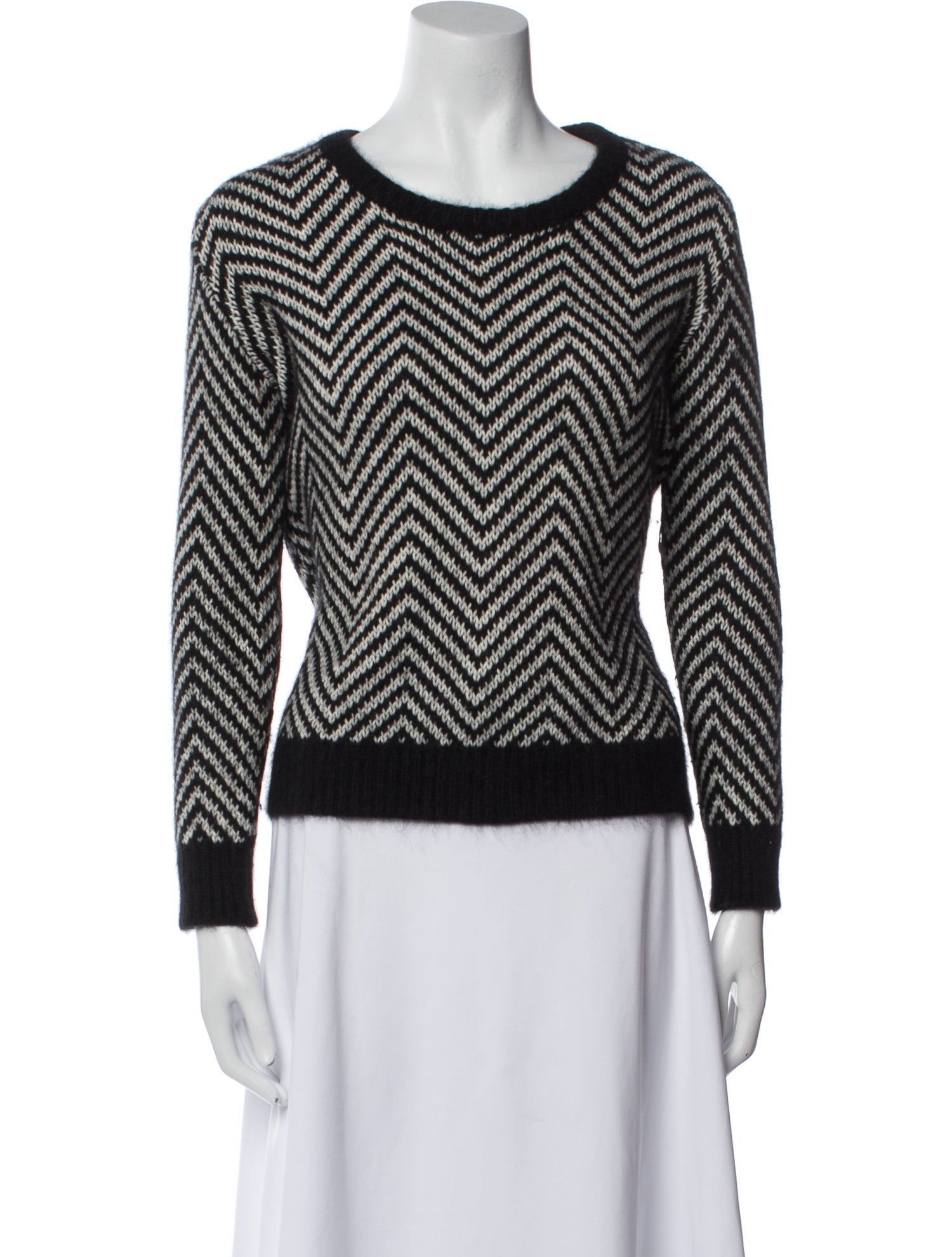 Ganni Wool Printed Sweater