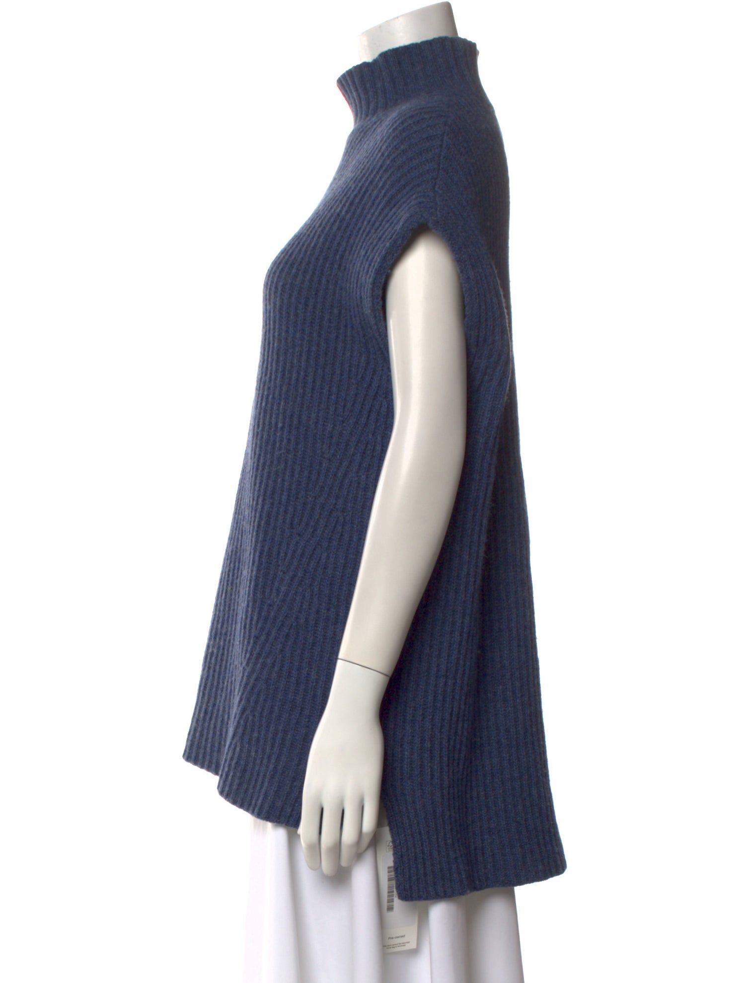 Ganni Wool Mock Neck Sweater
