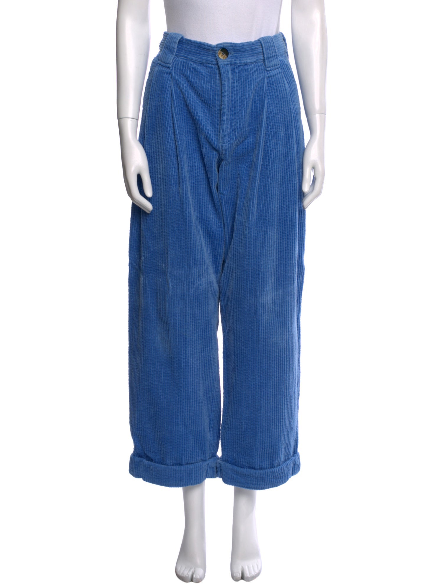 Ganni Corduroy Wide Leg Pants