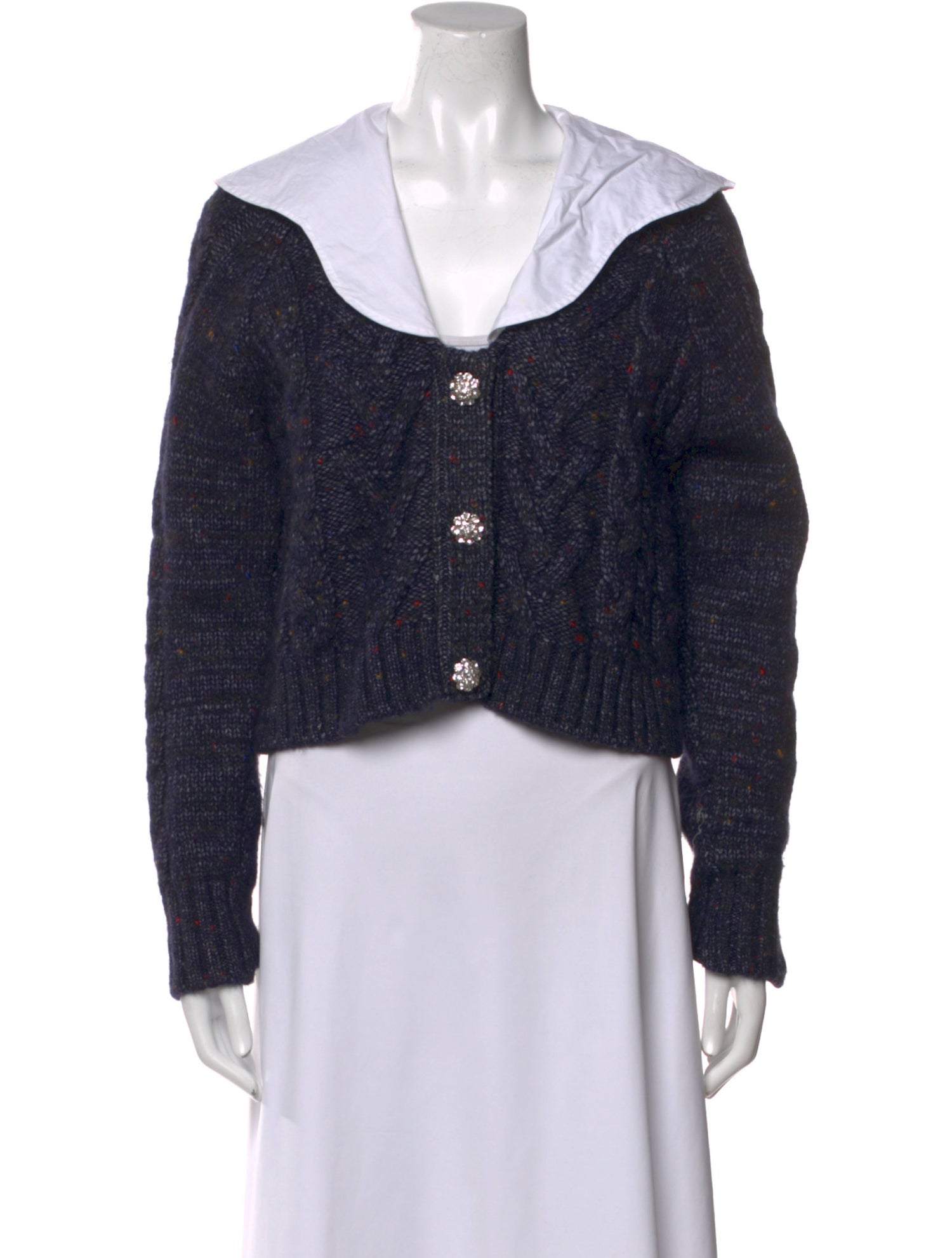 Ganni Scoop Neck Sweater