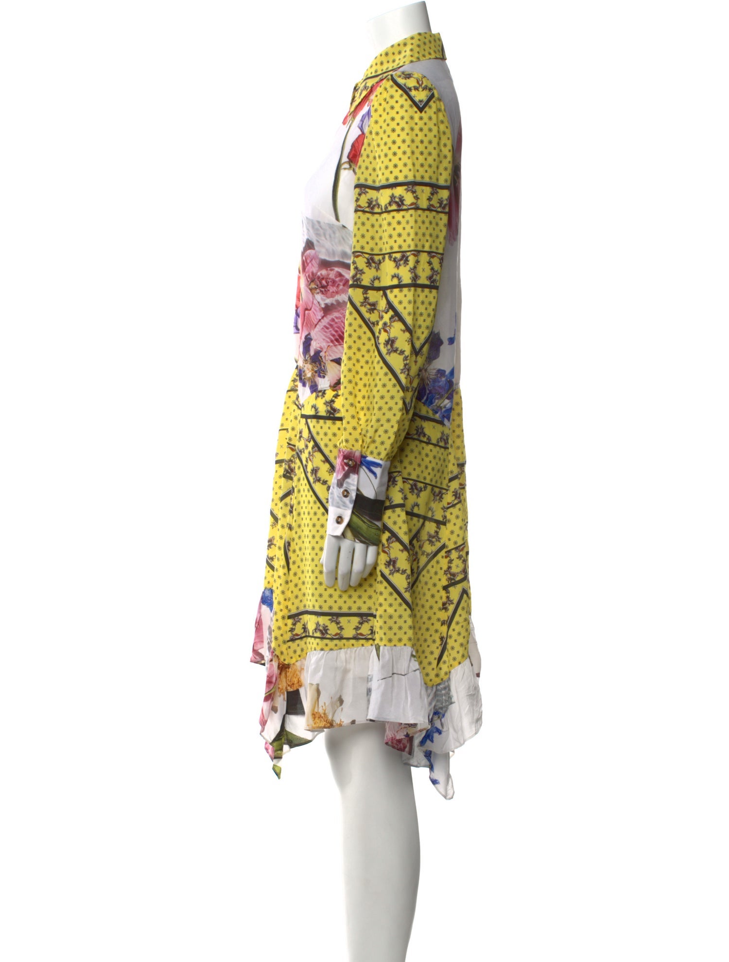 Ganni Printed Knee-Length Dress