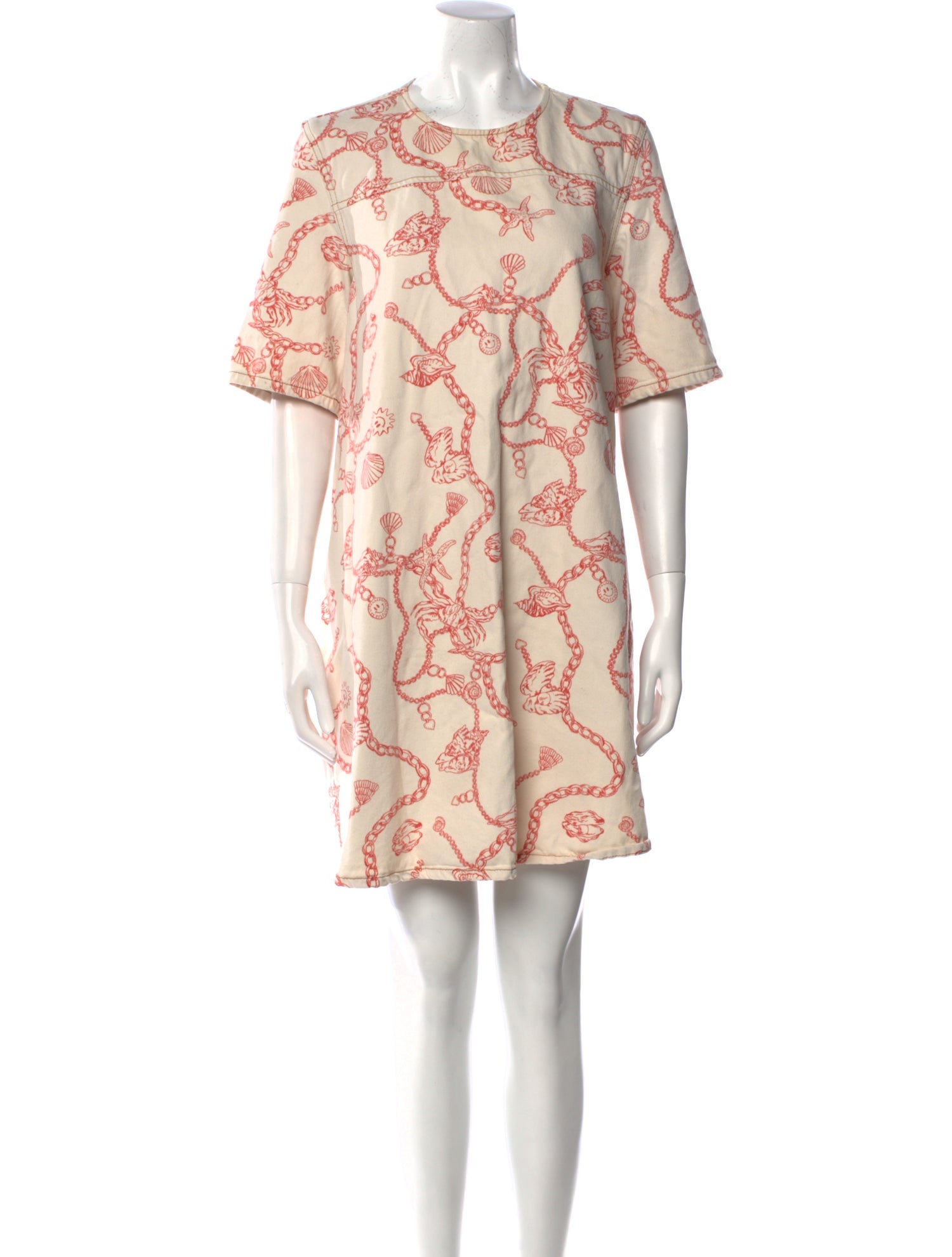 Ganni Printed Mini Dress