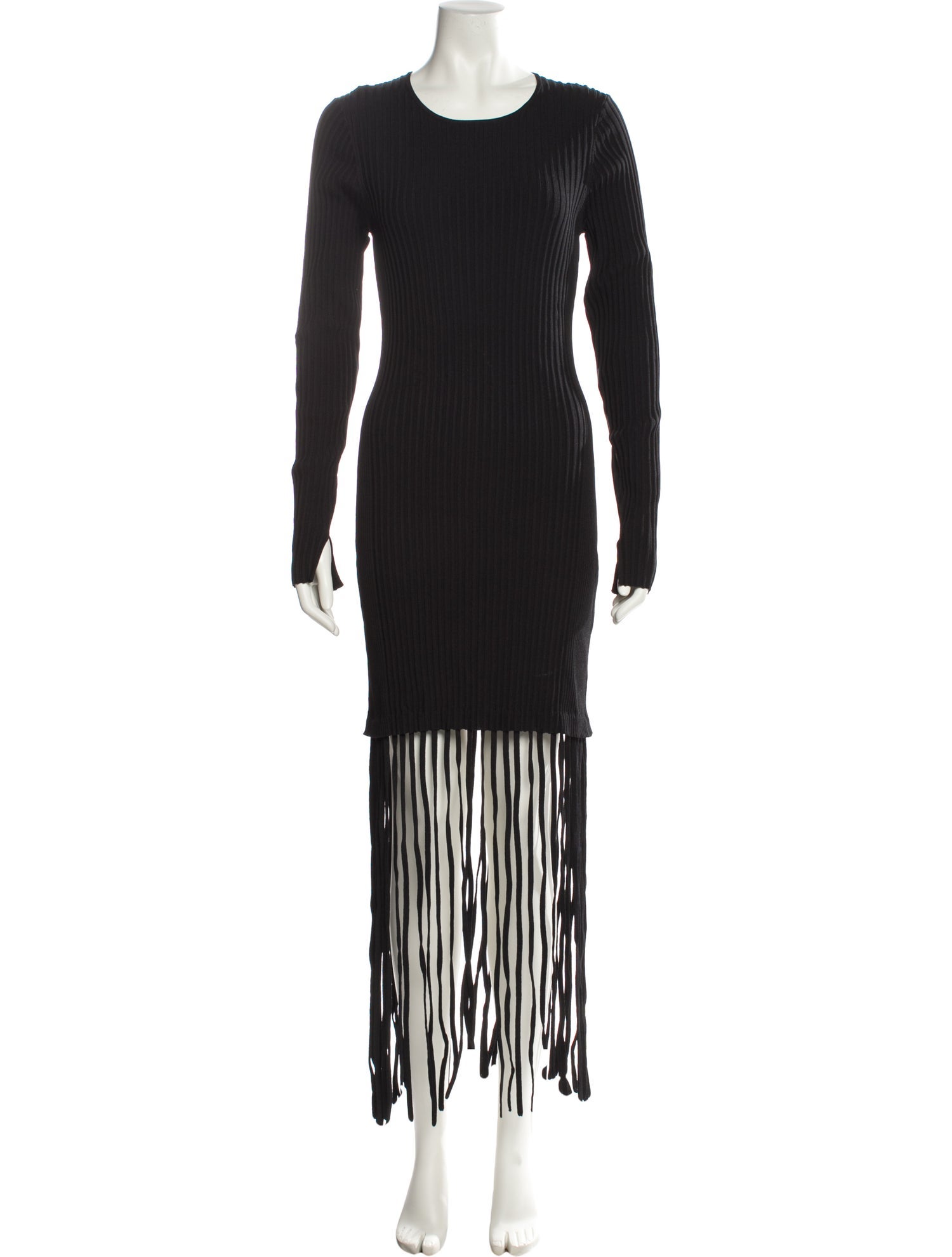 Ganni Crew Neck Long Dress