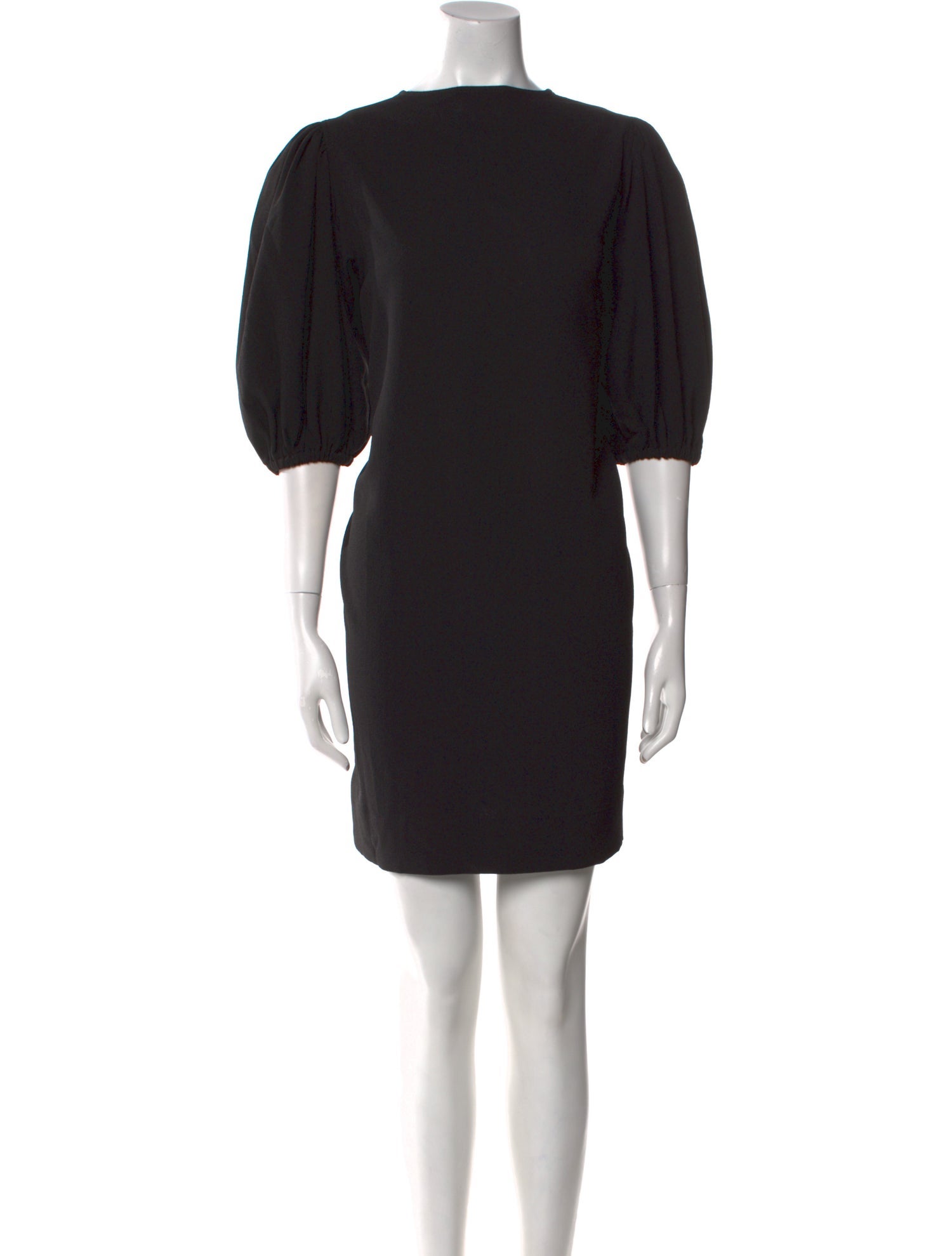 Ganni Bateau Neckline Mini Dress