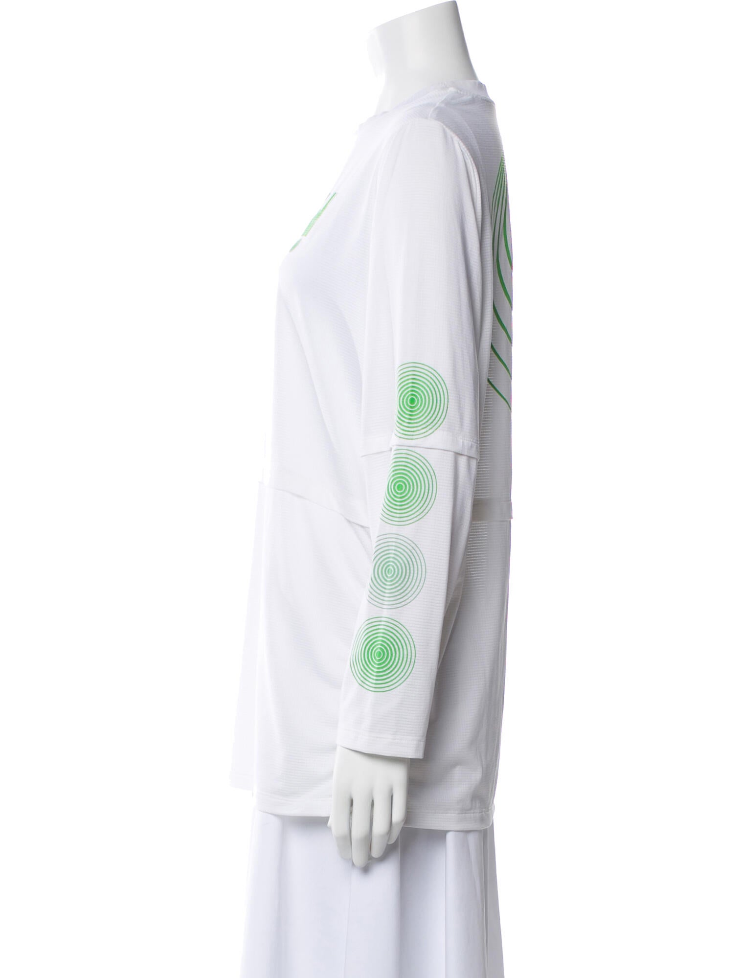 Ganni Graphic Print Crew Neck T-Shirt