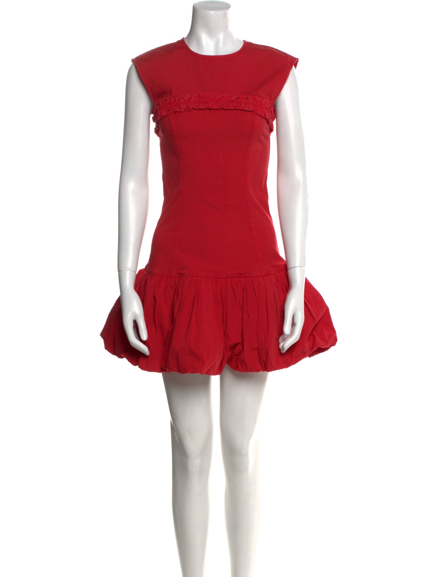 Ganni Crew Neck Mini Dress w/ Tags