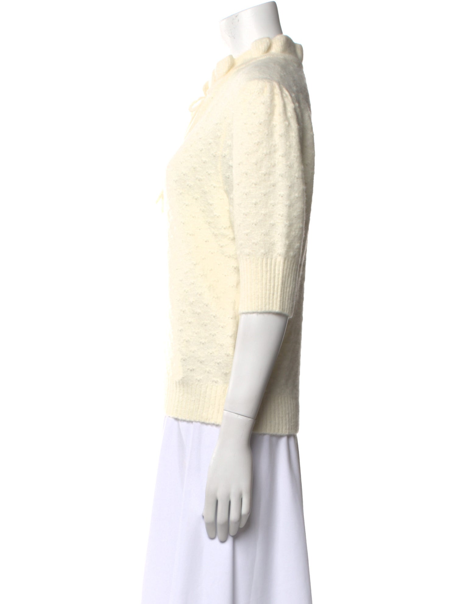 Ganni V-Neck Sweater