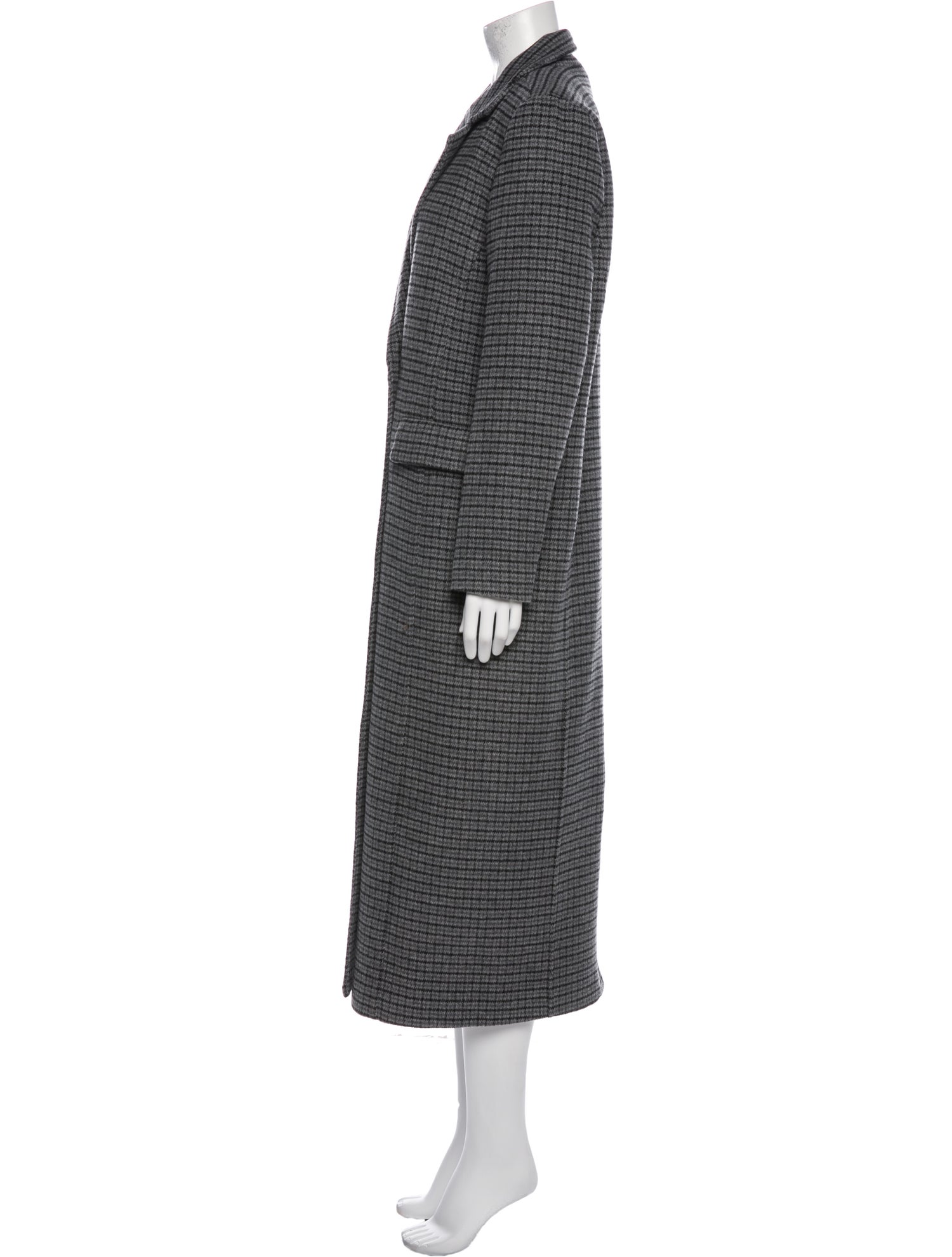 Ganni Wool Peacoat