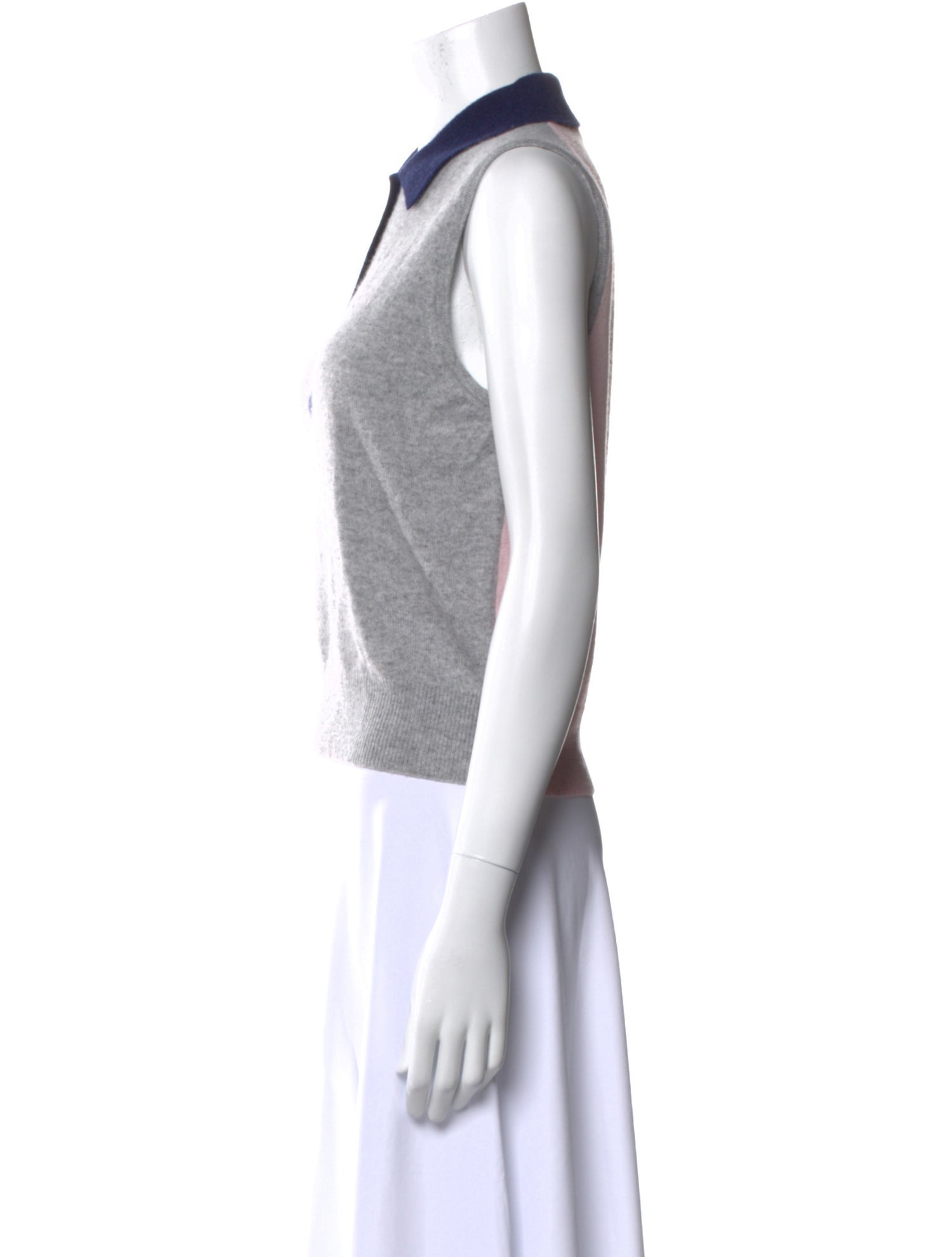 Ganni Sleeveless Polo