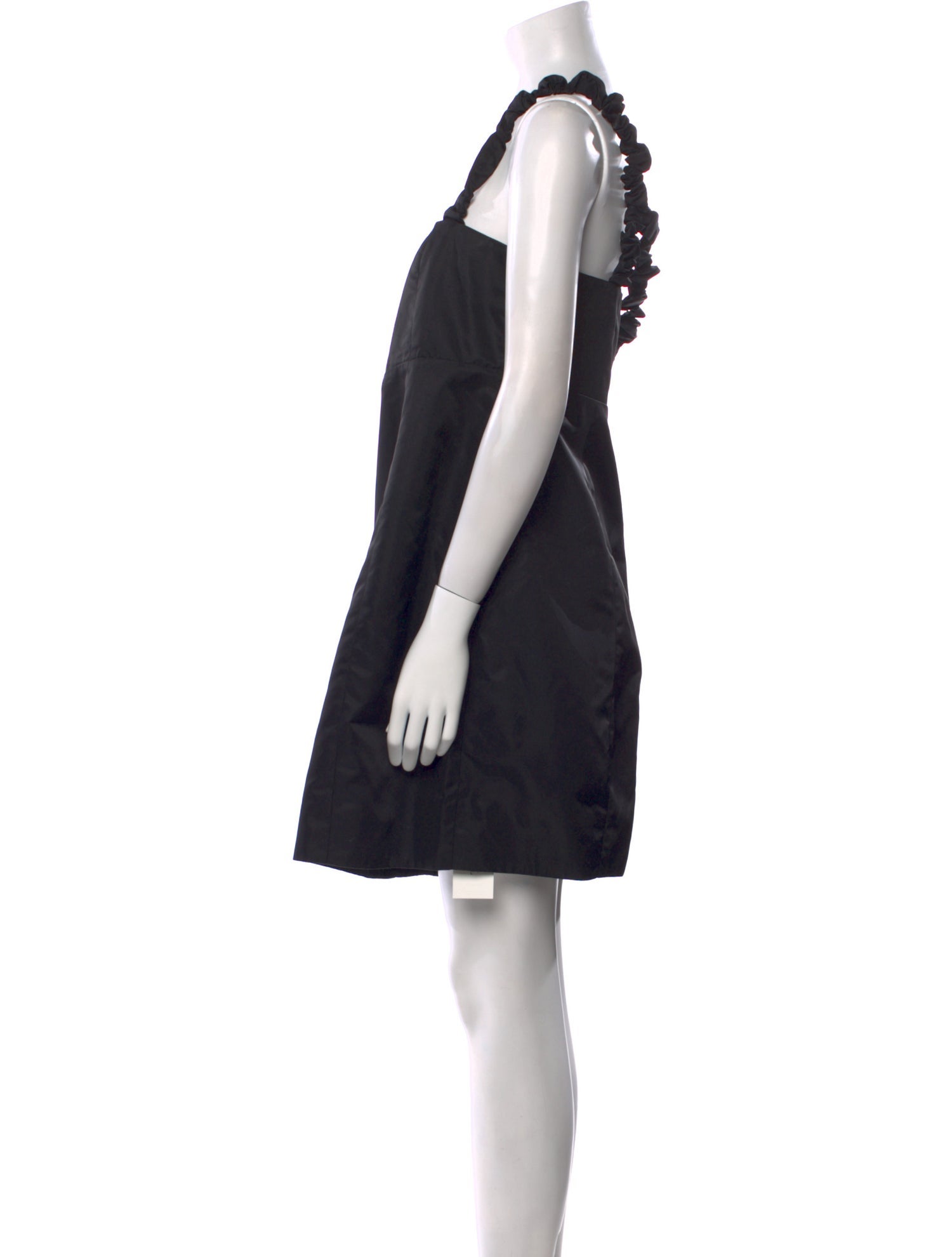 Ganni Square Neckline Mini Dress