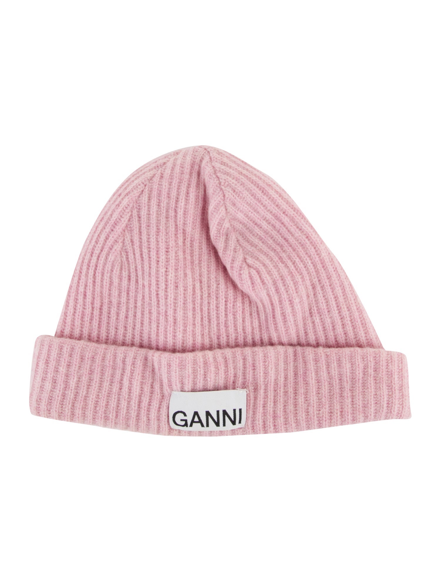 Ganni Wool Knit Beanie