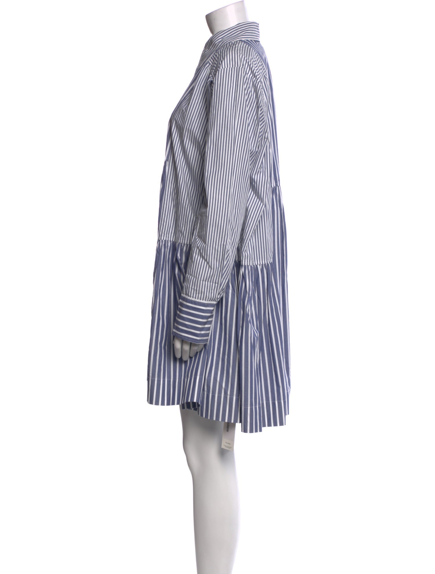 Ganni Striped Knee-Length Dress w/ Tags