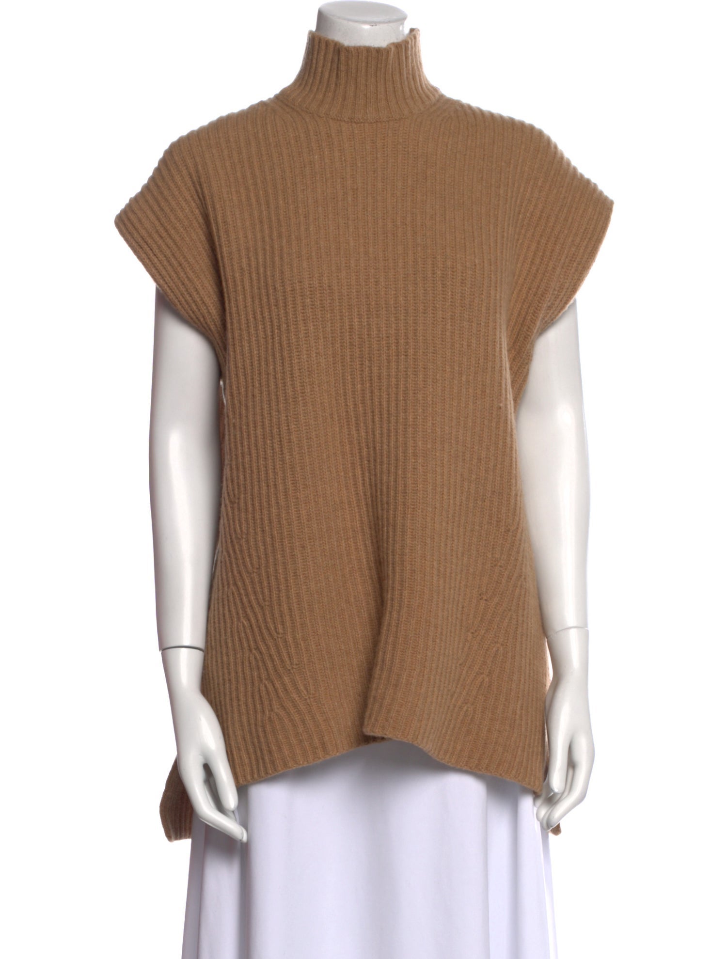 Ganni Wool Mock Neck Sweater