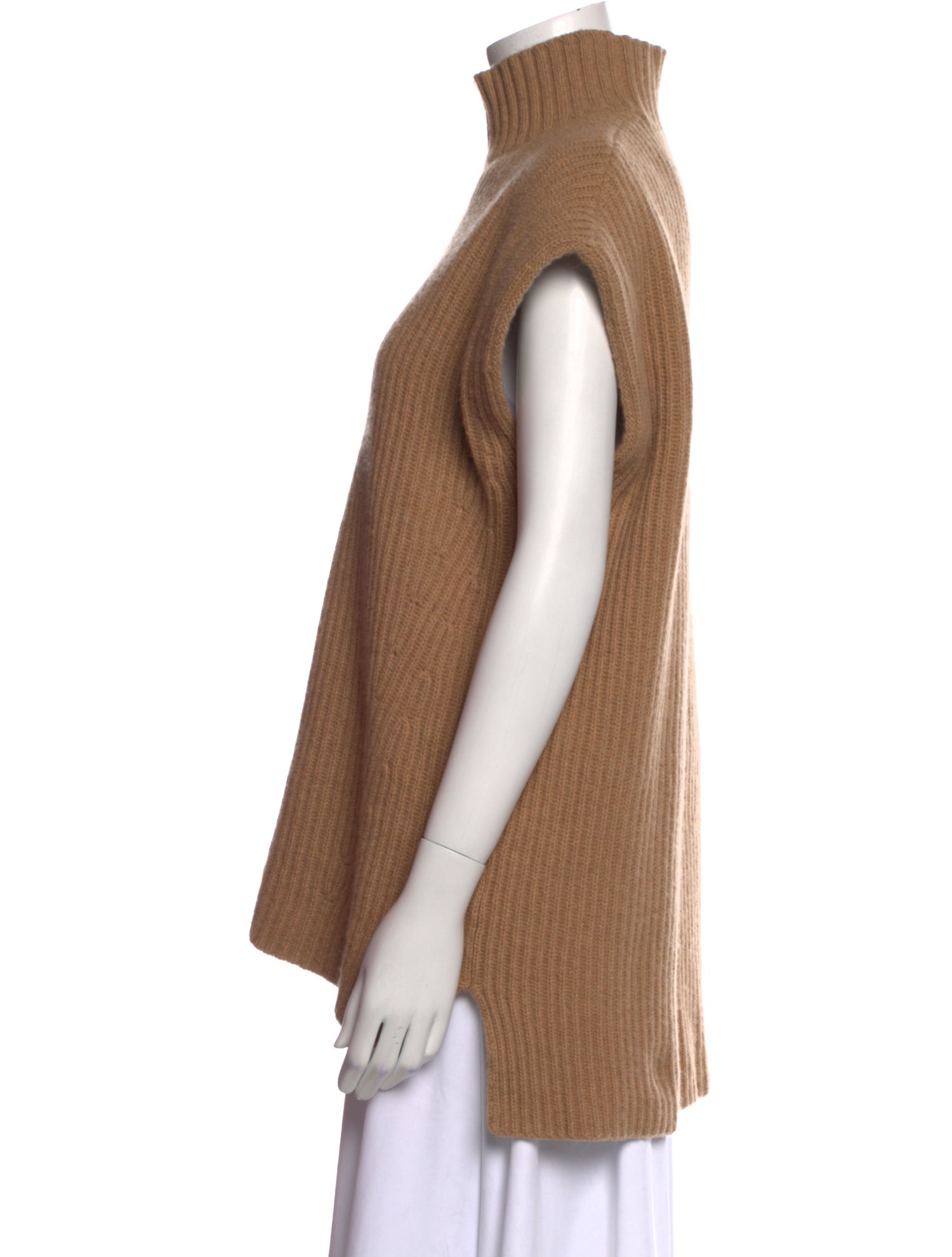 Ganni Wool Mock Neck Sweater