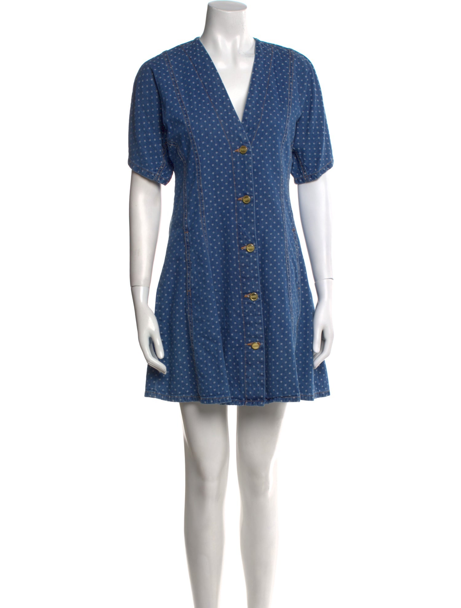 Ganni Printed Mini Dress