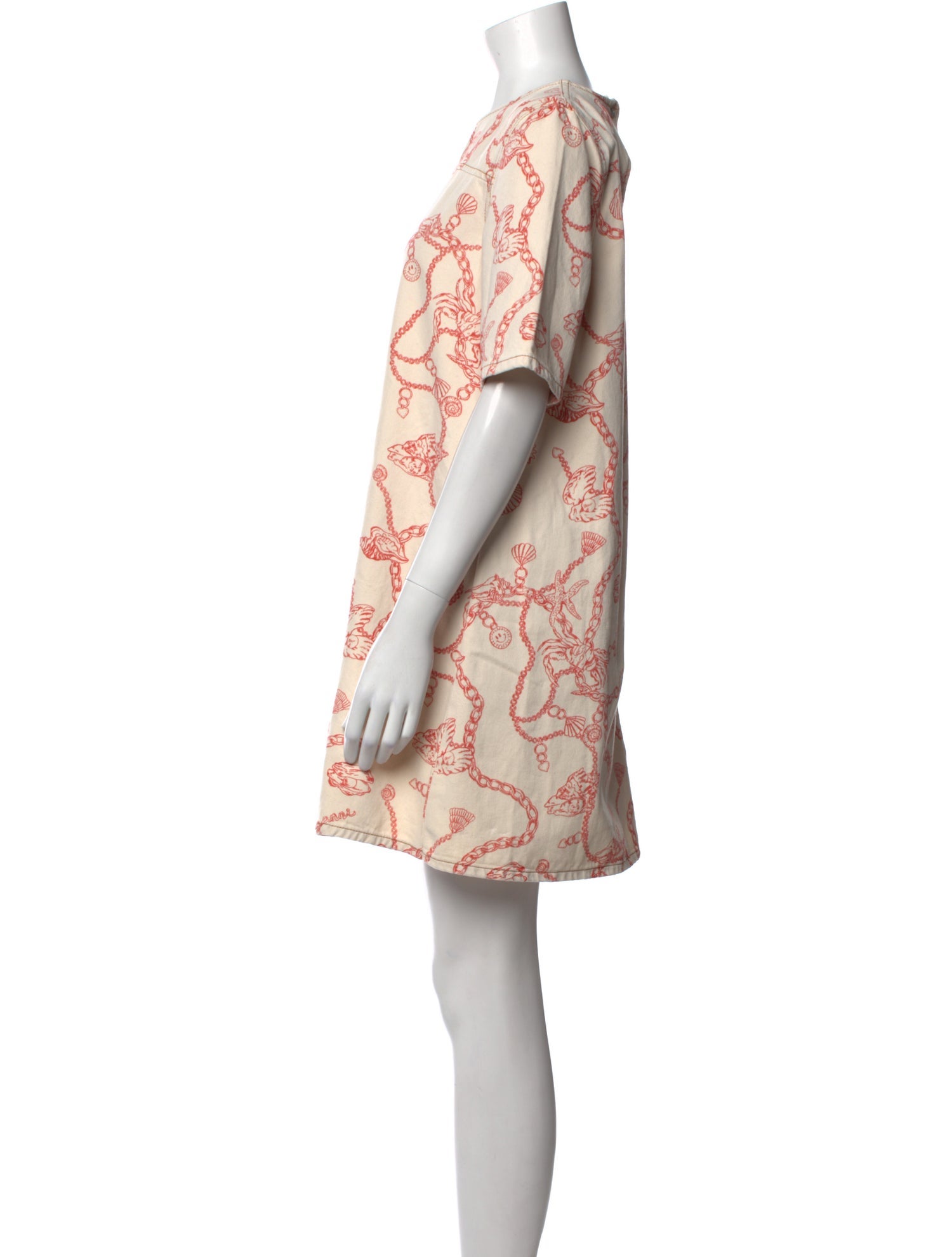 Ganni Printed Mini Dress