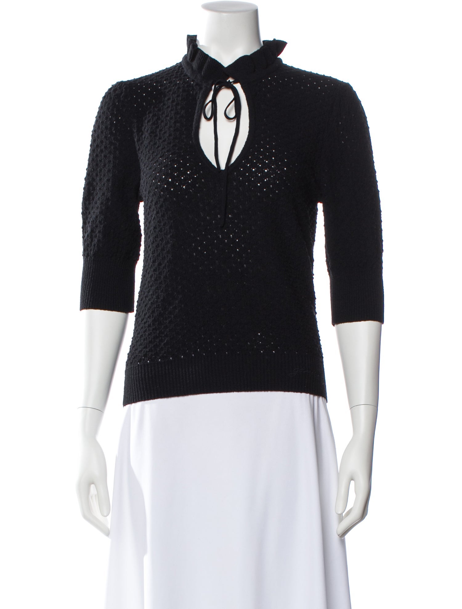 Ganni Mock Neck Sweater