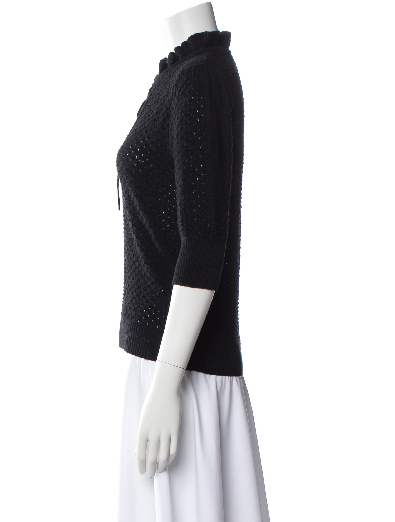 Ganni Mock Neck Sweater