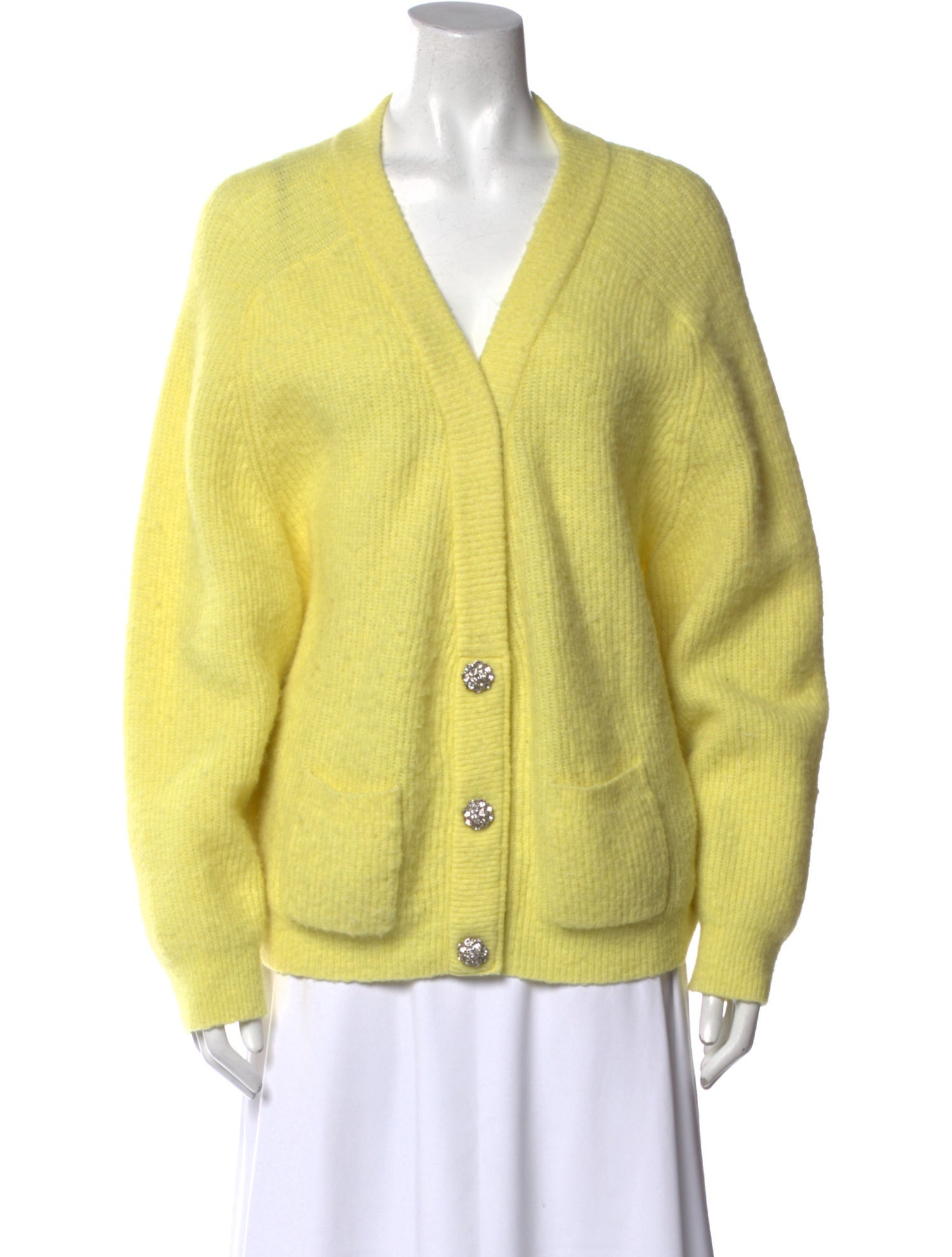 Ganni V-Neck Sweater