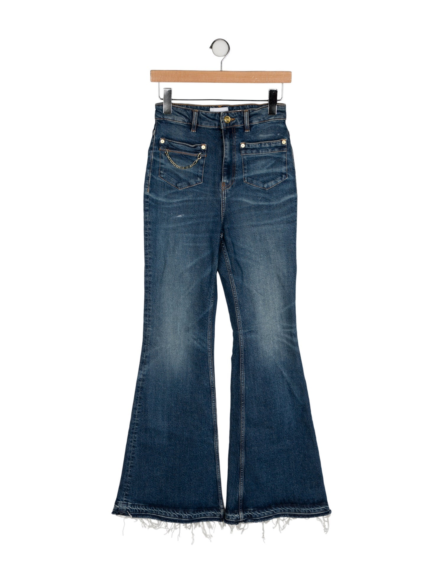 Ganni High-Rise Wide Leg Jeans