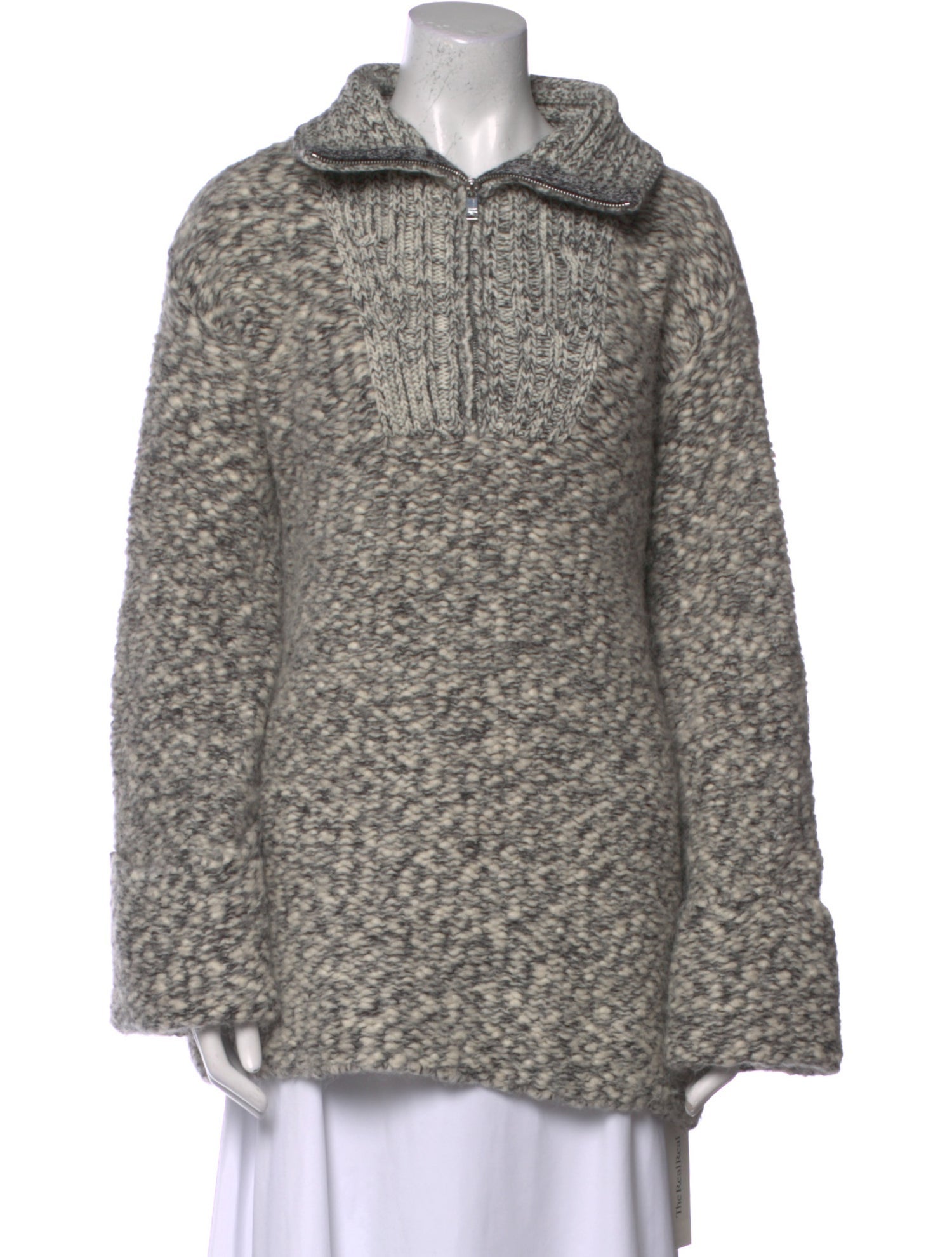 Ganni Mock Neck Sweater