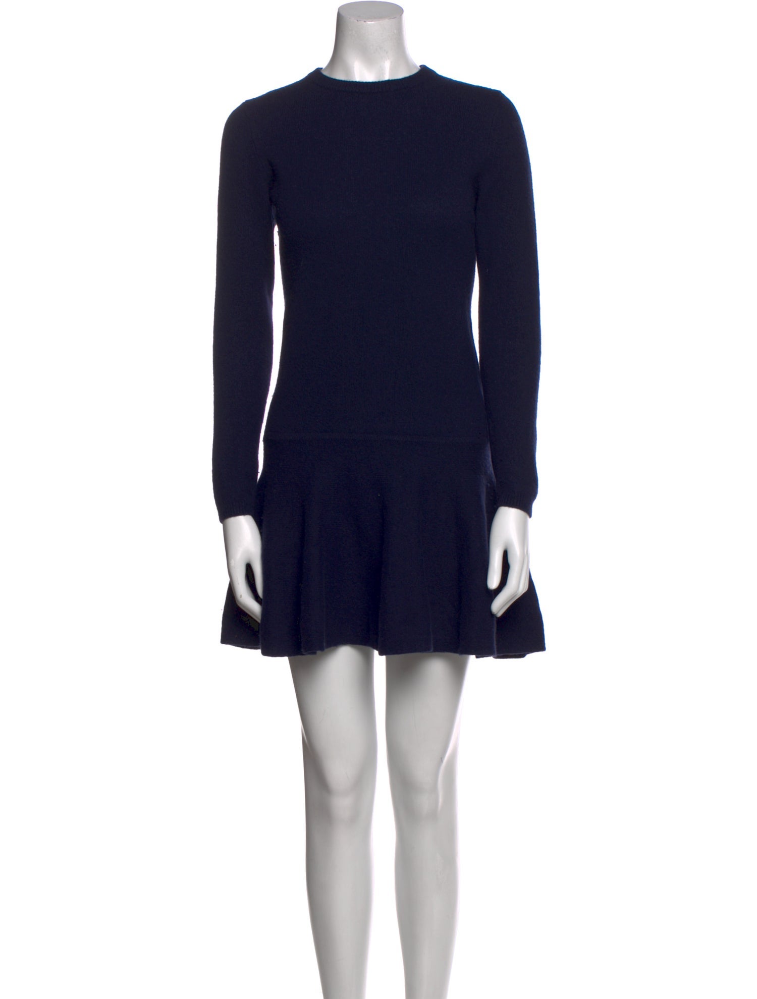 Ganni Merino Wool Mini Dress
