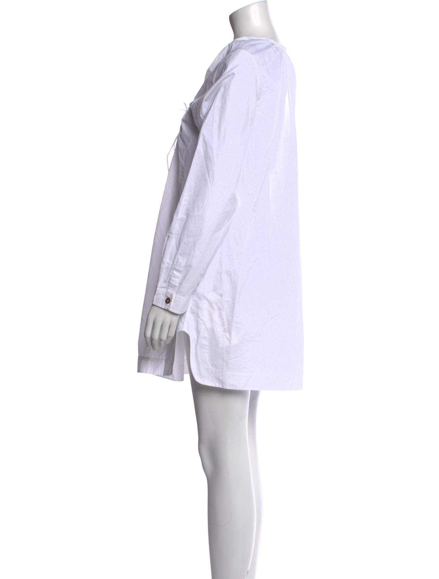 Ganni V-Neck Mini Dress w/ Tags