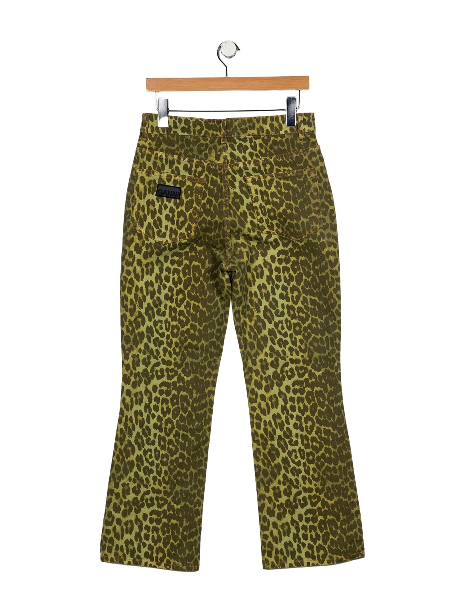 Ganni High-Rise Wide Leg Jeans w/ Tags