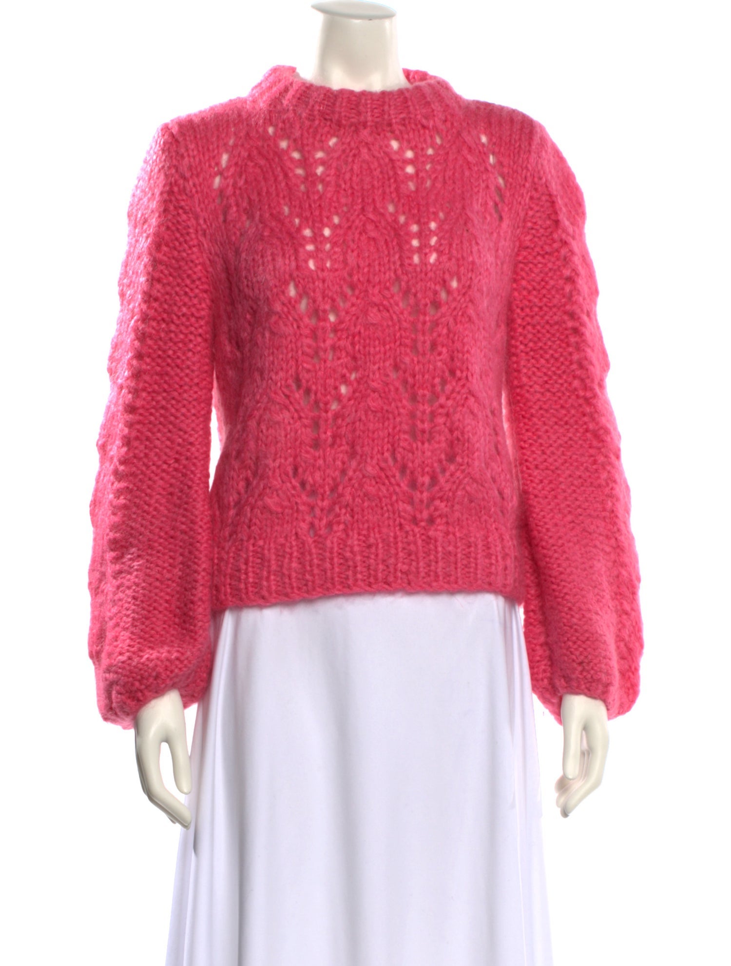 Ganni Wool Crew Neck Sweater