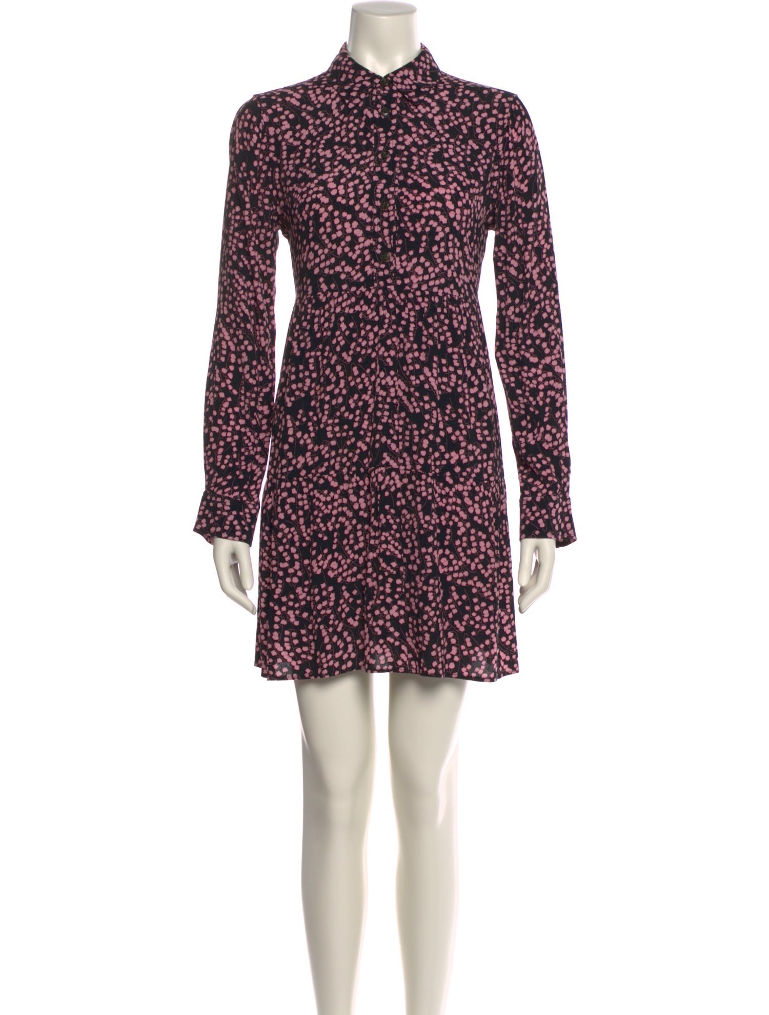 Ganni Printed Mini Dress