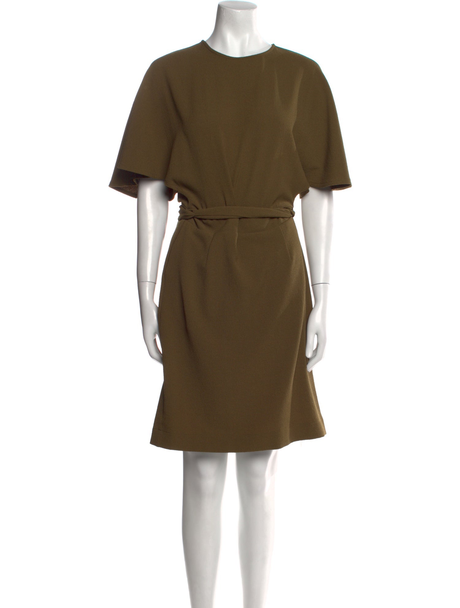 Ganni Crew Neck Mini Dress