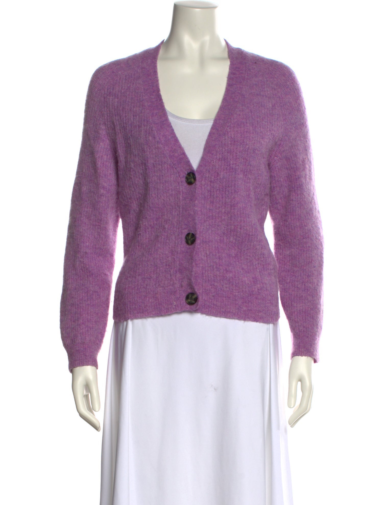 Ganni V-Neck Sweater